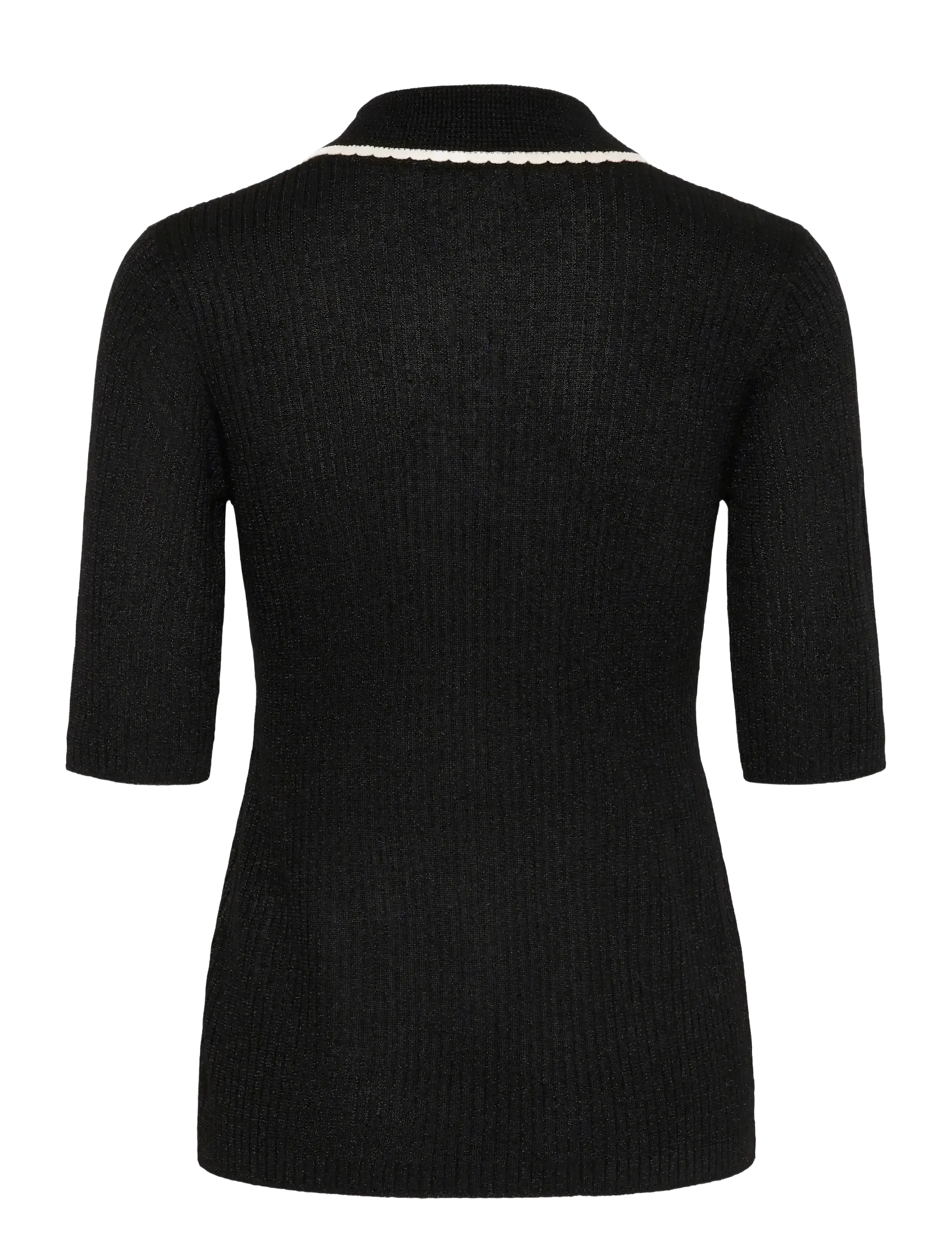 Soaked - SLLaisa Polo Pullover - black - 2