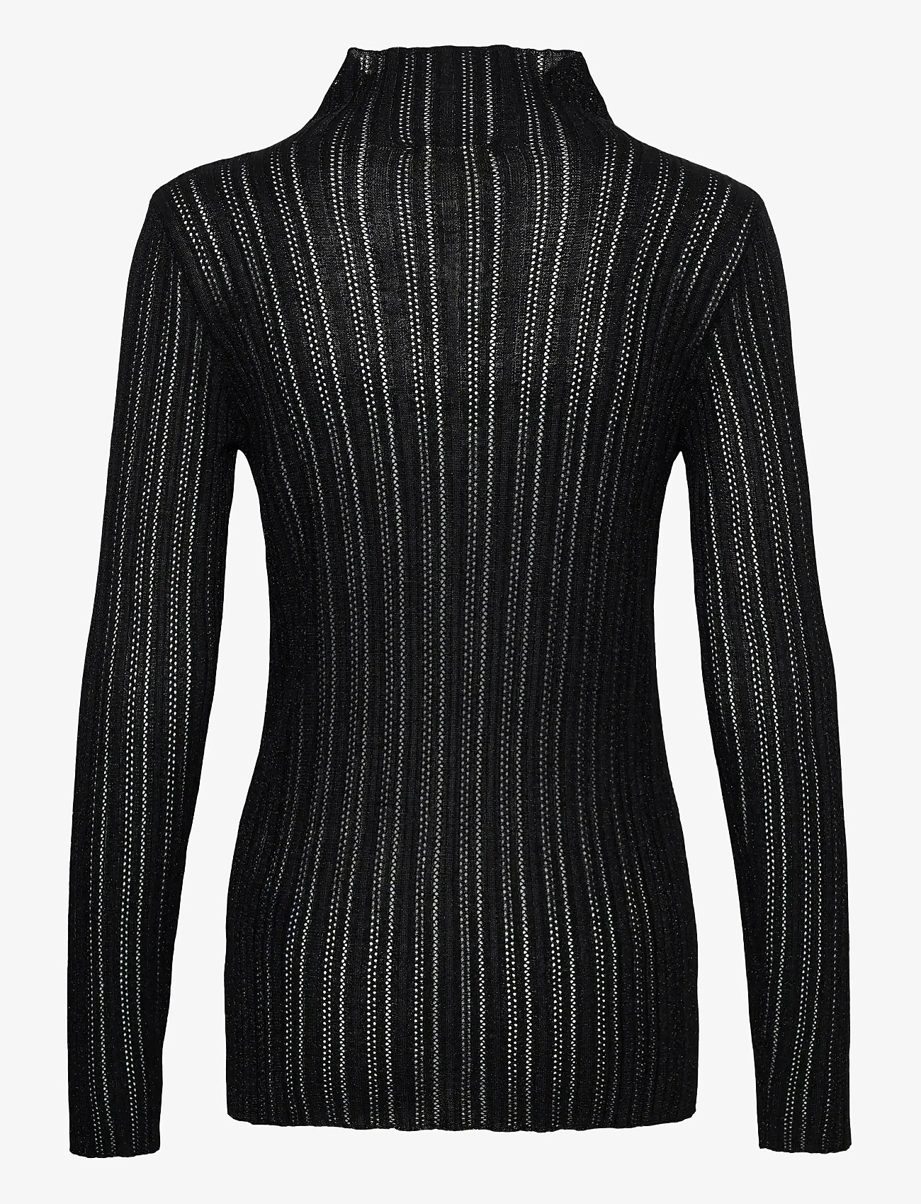 Soaked - SLLaisa Regular Pullover - striktrøjer - black - 2