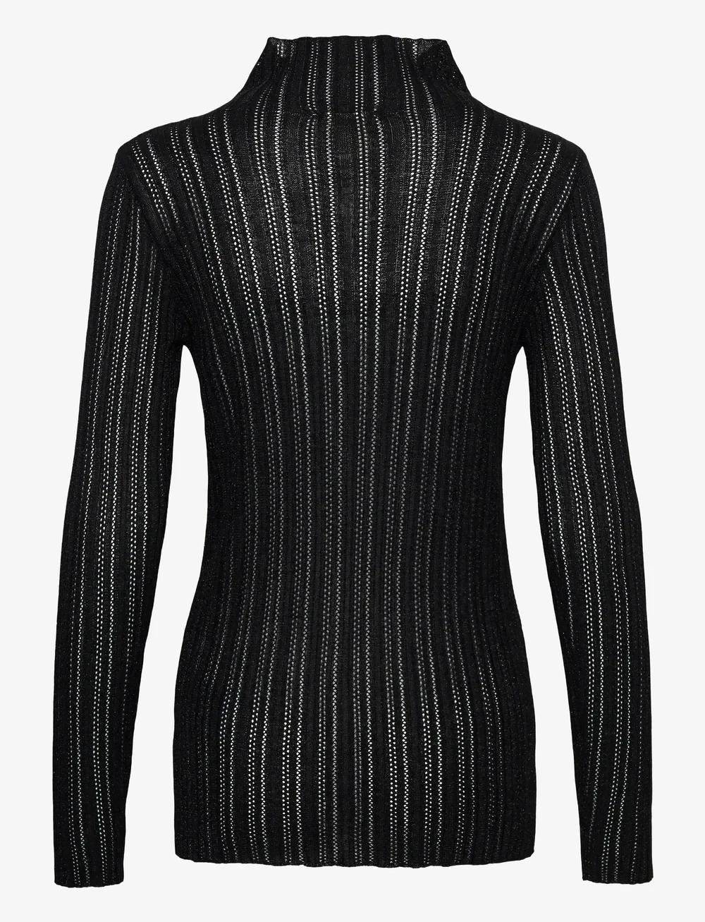 Soaked in Luxury - SLLaisa Regular Pullover - striktrøjer - black - 2