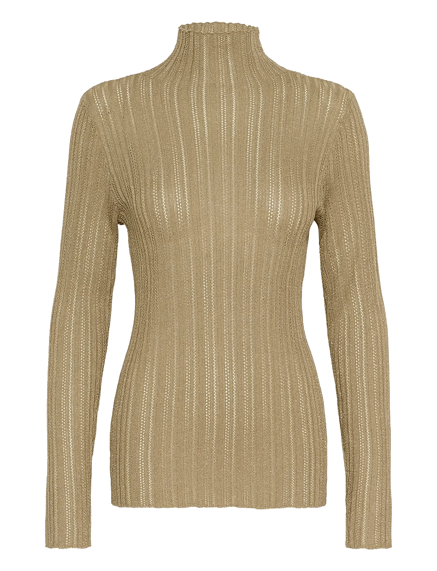 Soaked - SLLaisa Regular Pullover - striktrøjer - dune - 1