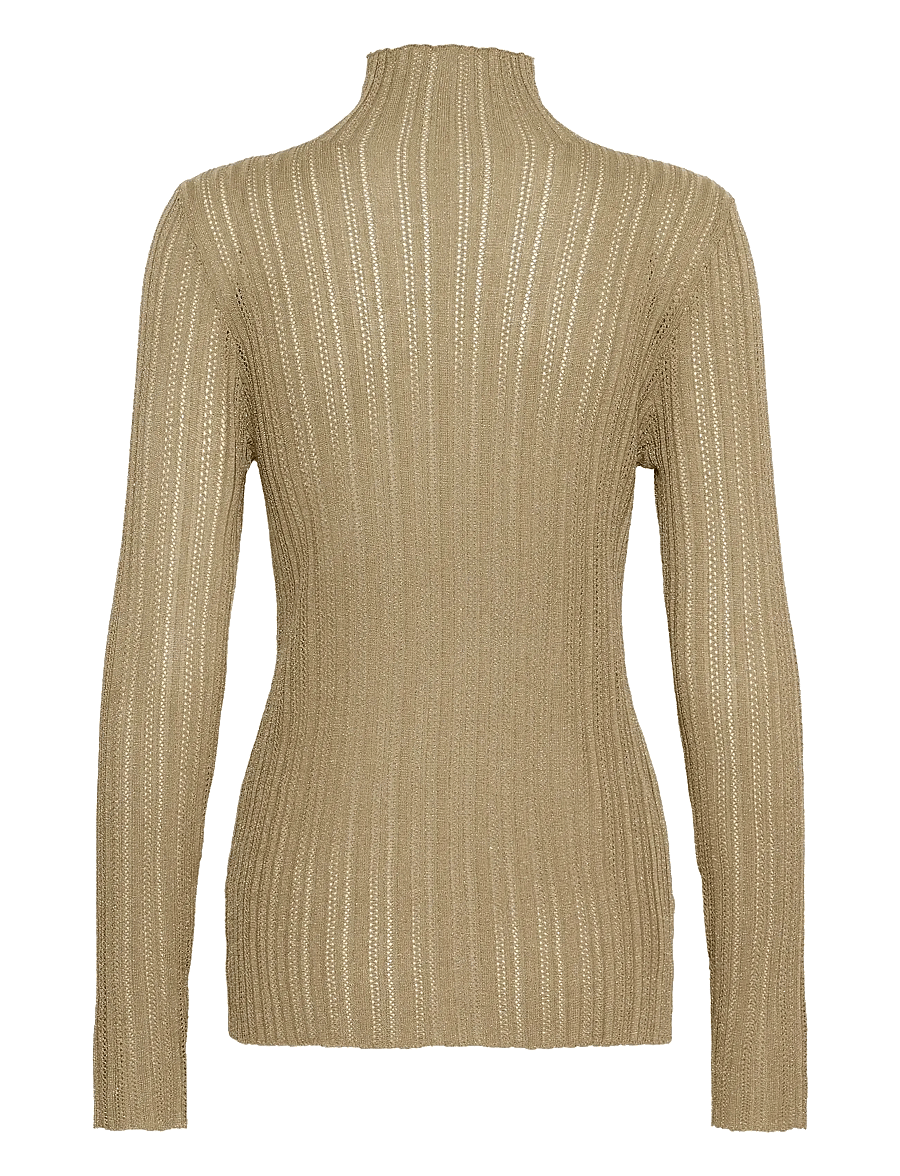 Soaked - SLLaisa Regular Pullover - striktrøjer - dune - 2