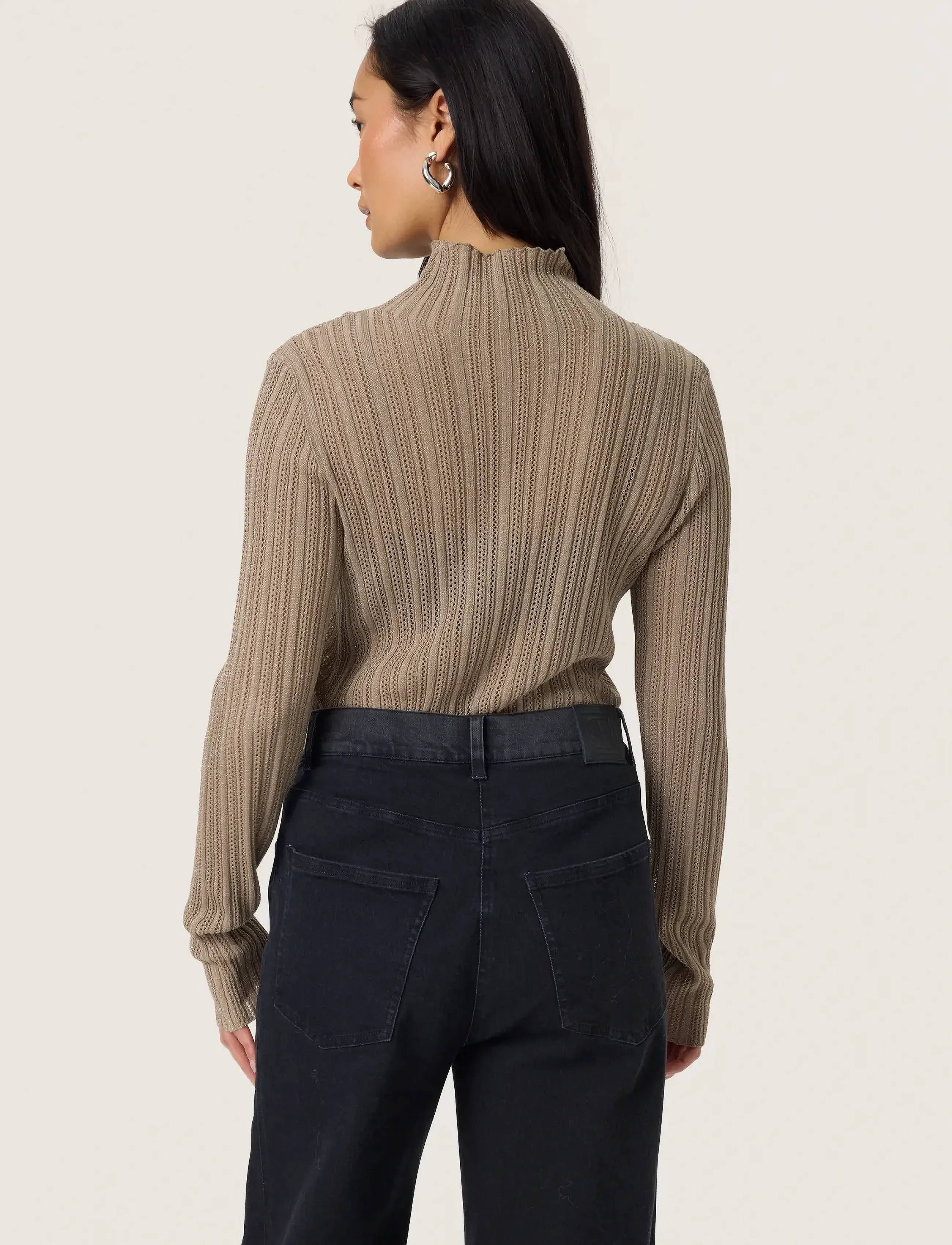 Soaked - SLLaisa Regular Pullover - pullover - dune - 4