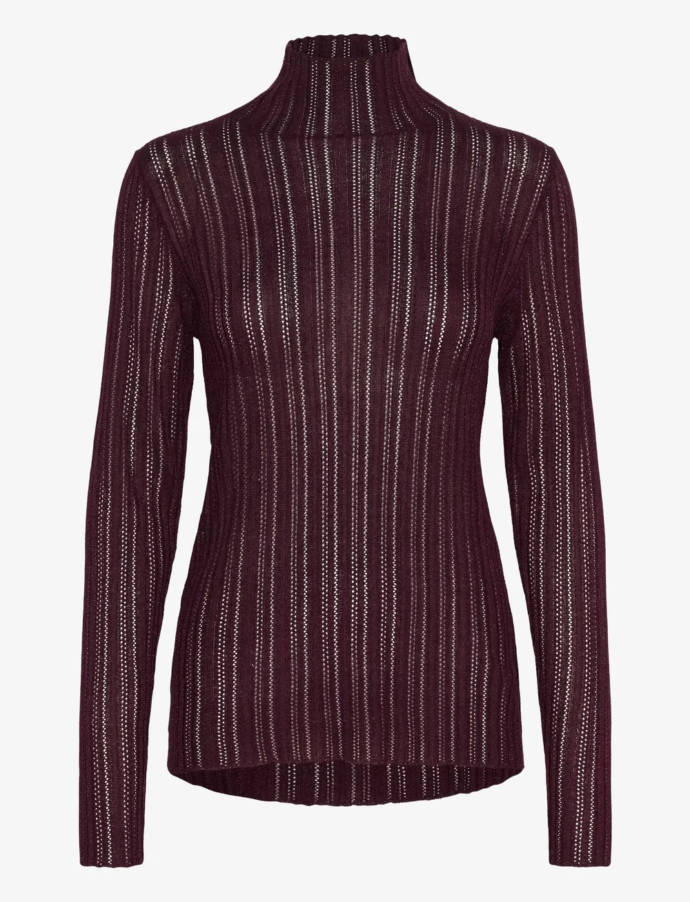 Soaked in Luxury - SLLaisa Regular Pullover - stickade tröjor - winetasting - 1