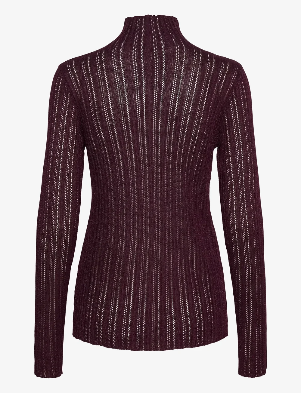 Soaked in Luxury - SLLaisa Regular Pullover - stickade tröjor - winetasting - 2