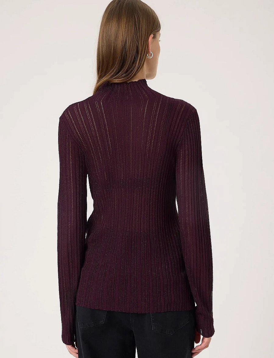 Soaked - SLLaisa Regular Pullover - jumpers - winetasting - 4