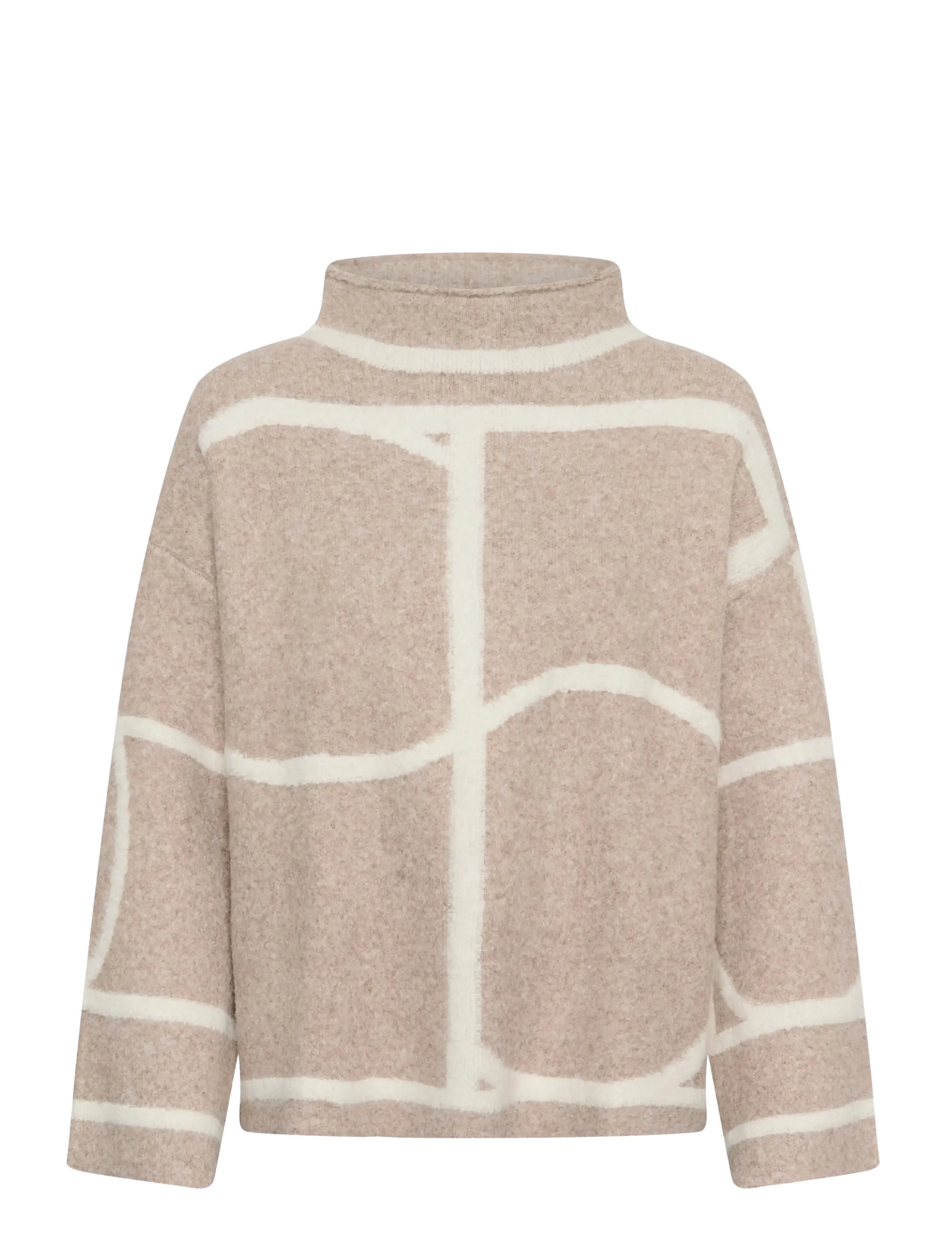 BEIGE MELANGE MONOGRAM