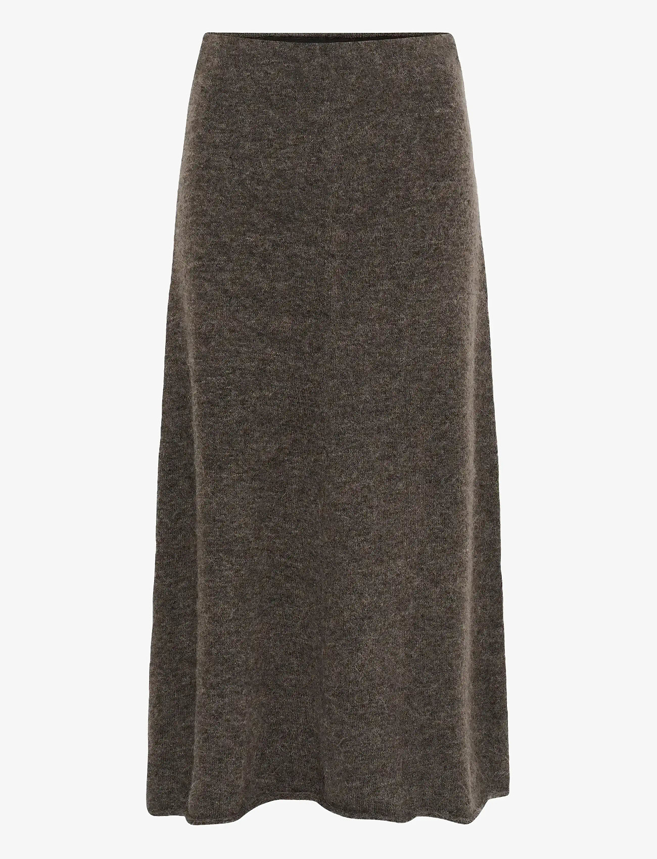 Soaked in Luxury - SLMiya Skirt - strickröcke - dark grey melange - 1