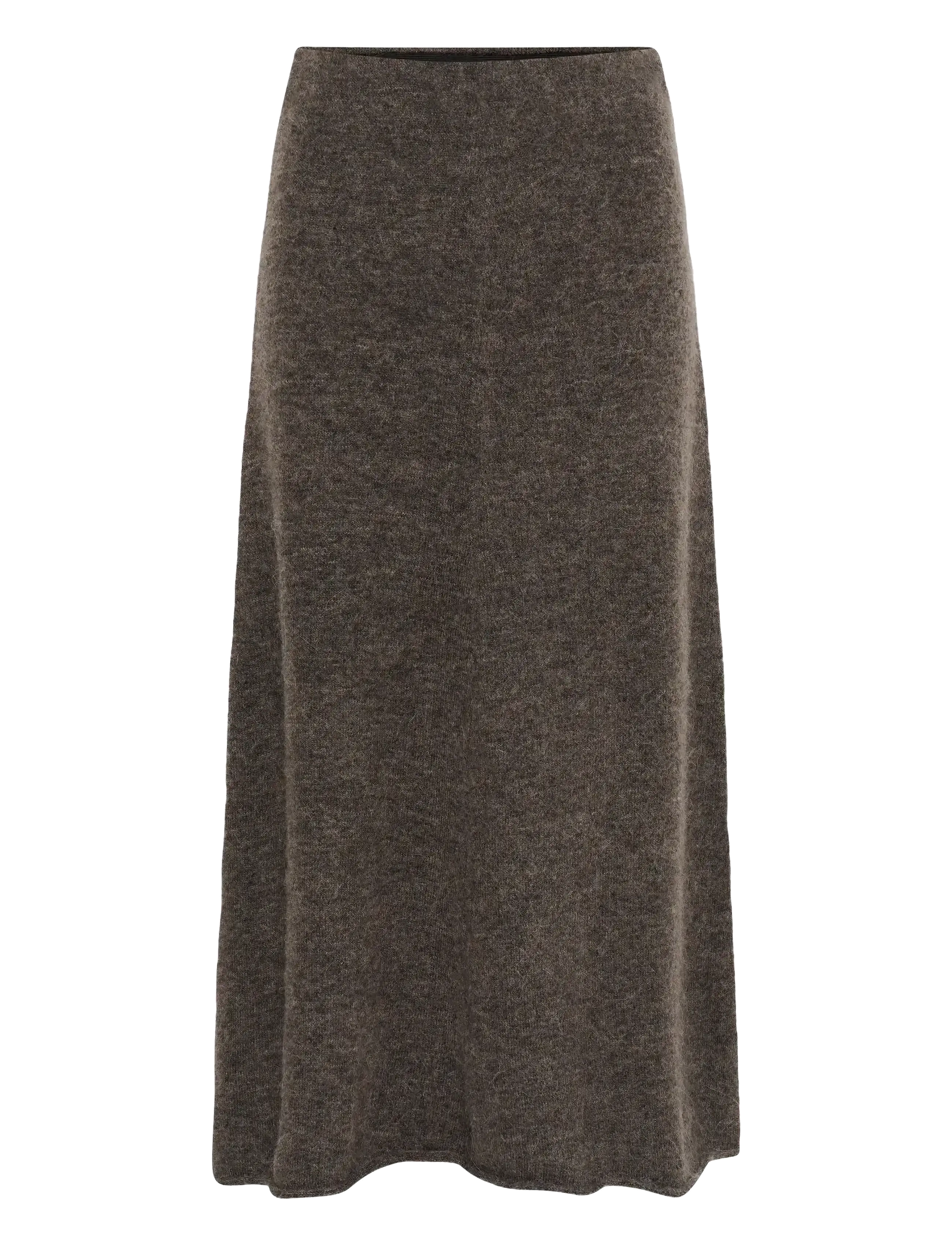 Soaked SLMiya Skirt - Transitional Layering - DARK GREY MELANGE / grey