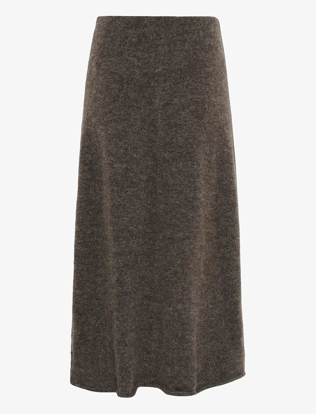 Soaked in Luxury - SLMiya Skirt - strickröcke - dark grey melange - 2