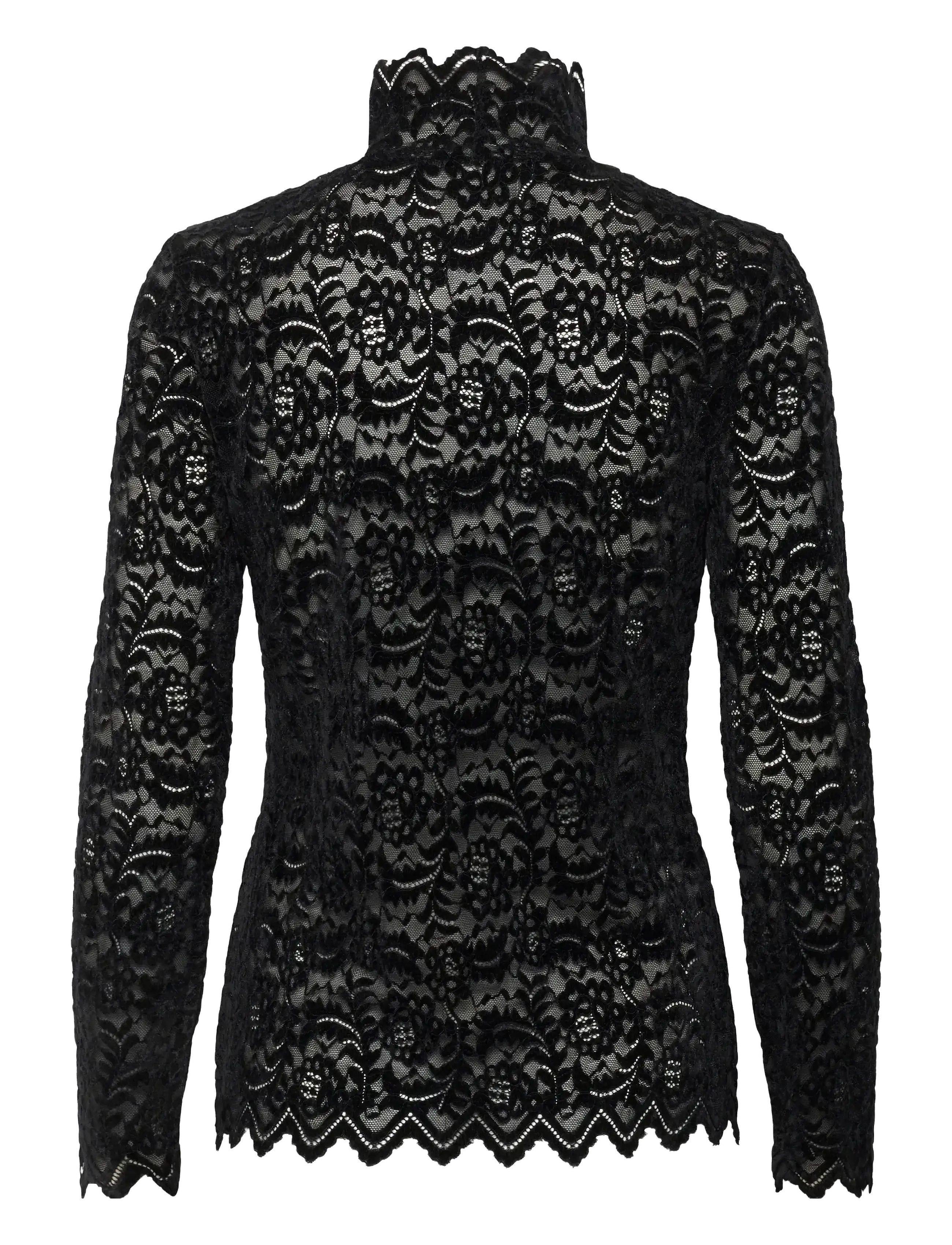 Soaked - SLSable Mockneck Tee - turtlenecks - black - 2