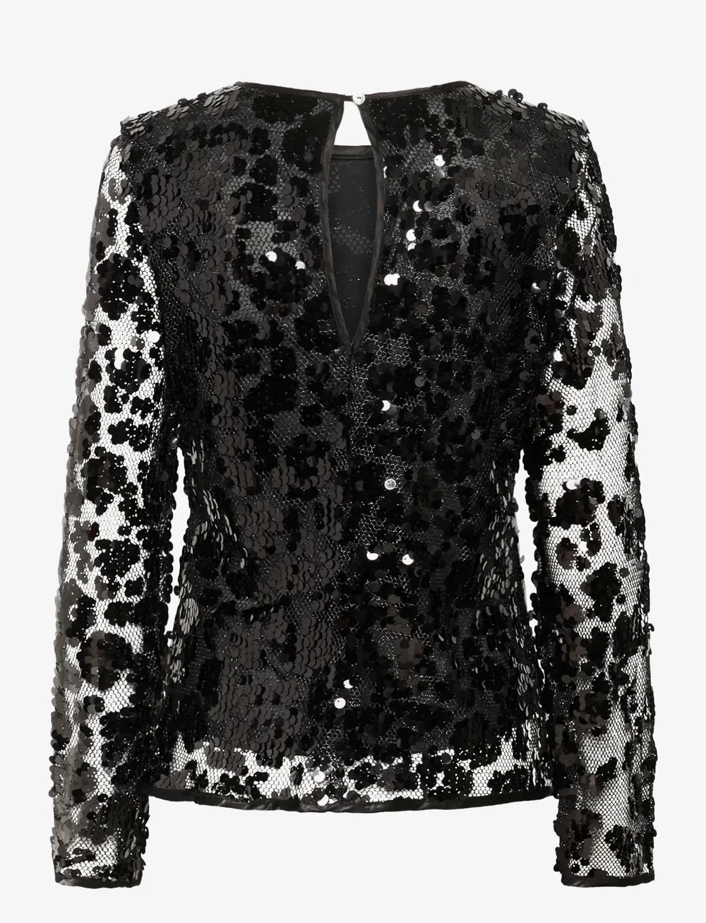 Soaked in Luxury - SLWinslet Tee - langærmede bluser - black - 2