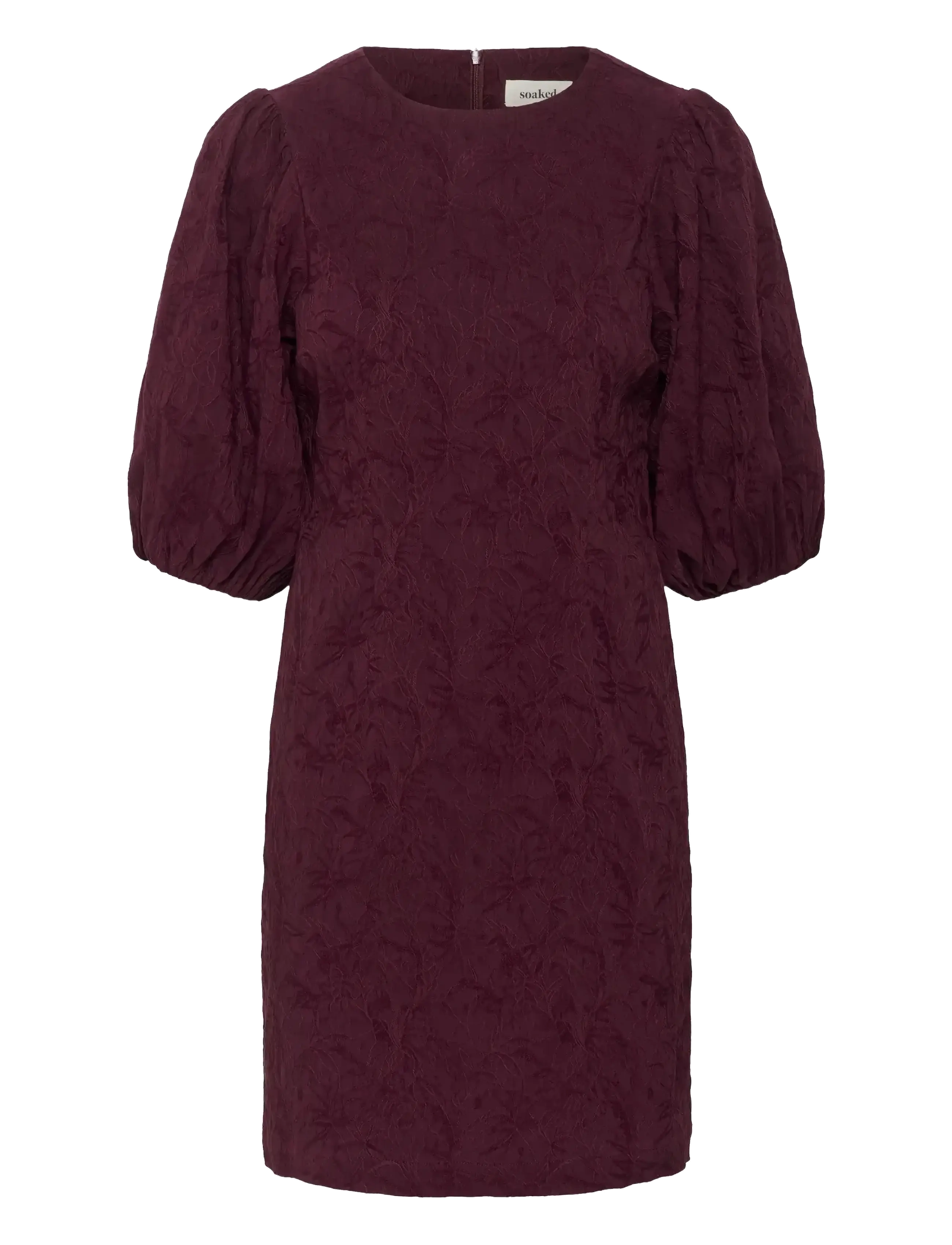 Soaked in Luxury SLMaybel Zazu Dress - Kjoler - WINETASTING / burgundy