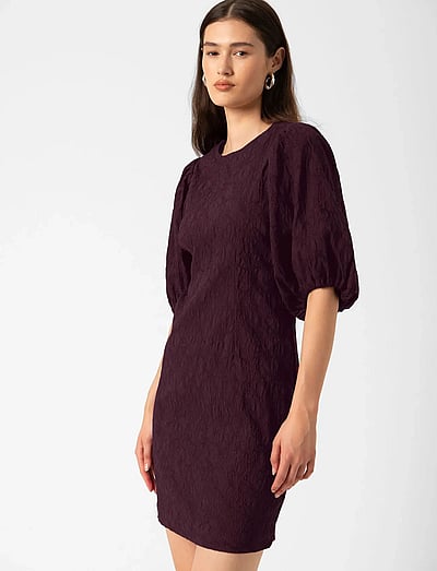 Soaked SLMaybel Zazu Dress - Sukienki na imprezę - WINETASTING / burgundy