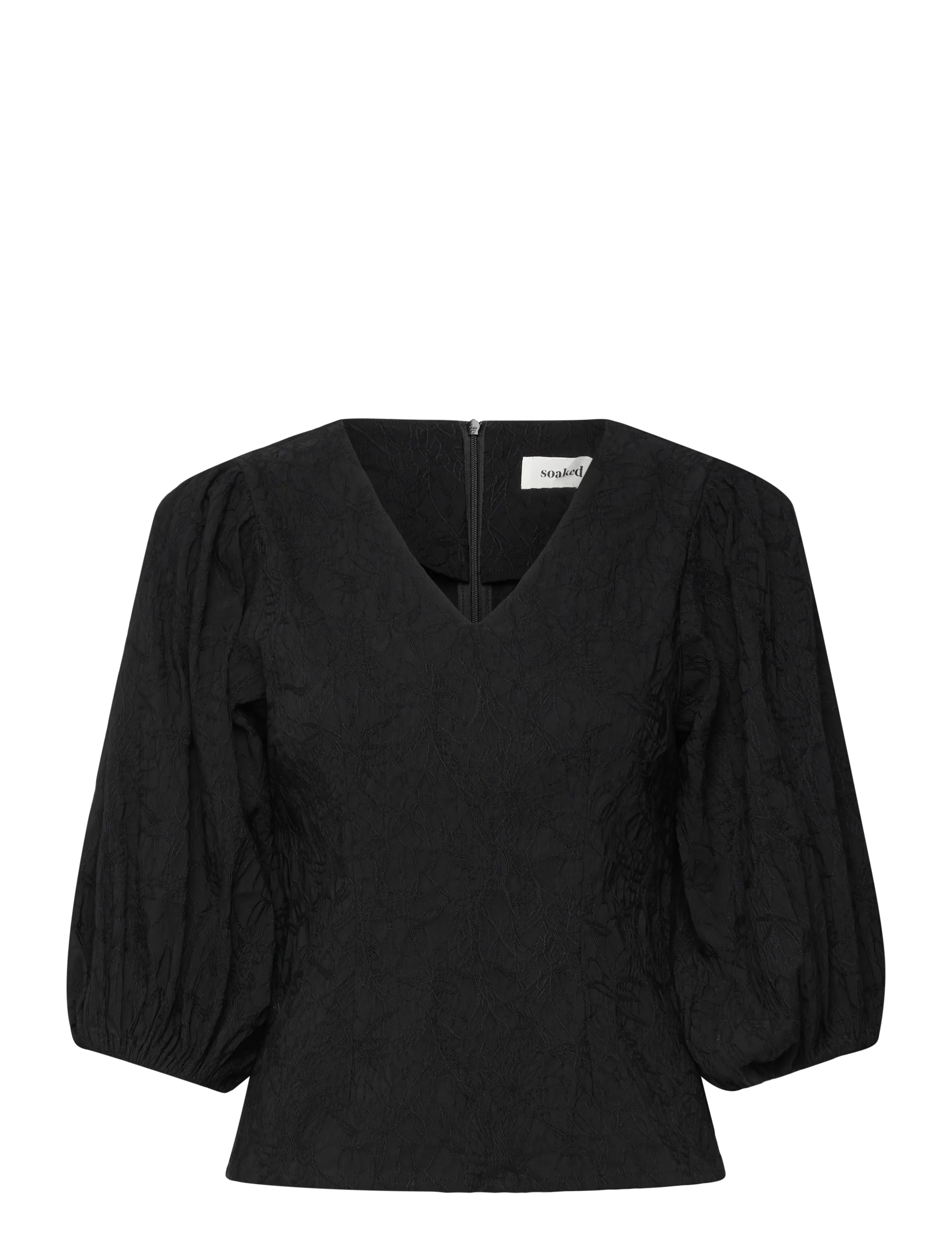 SOAKED Slmaybel Bluse 3/4 Schwarz - M - Damen