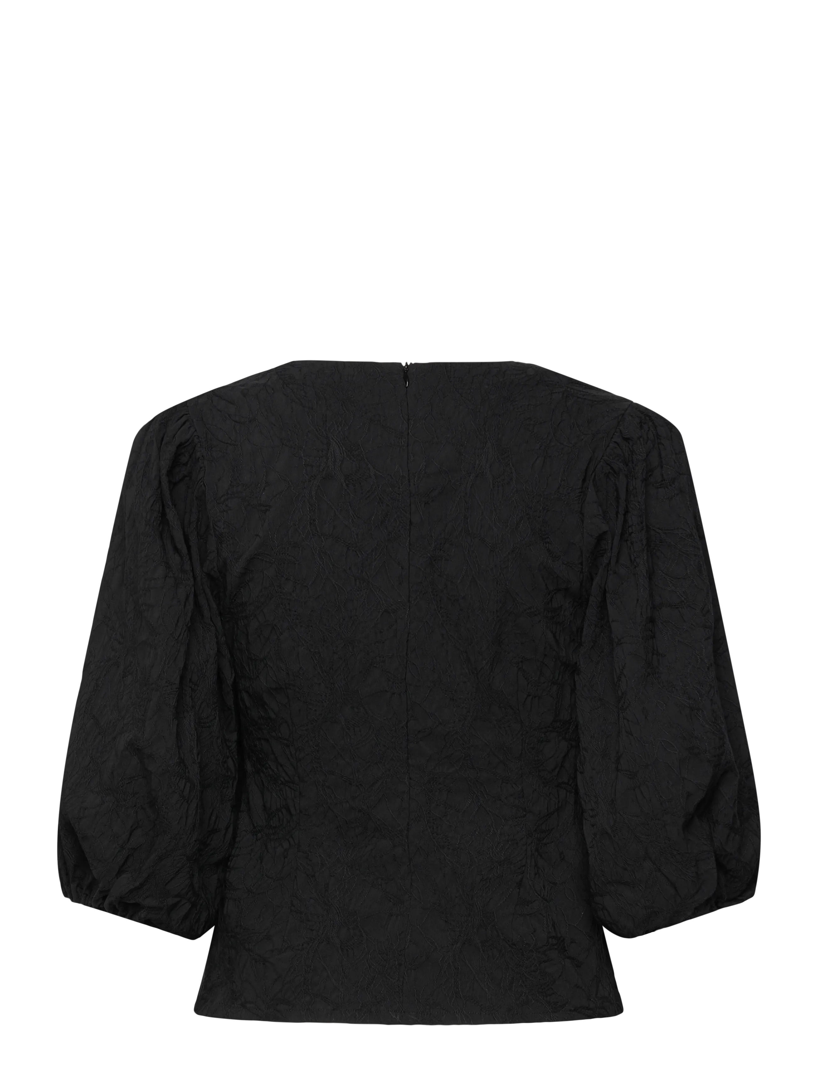Soaked - SLMaybel Blouse 3/4 - black - 2