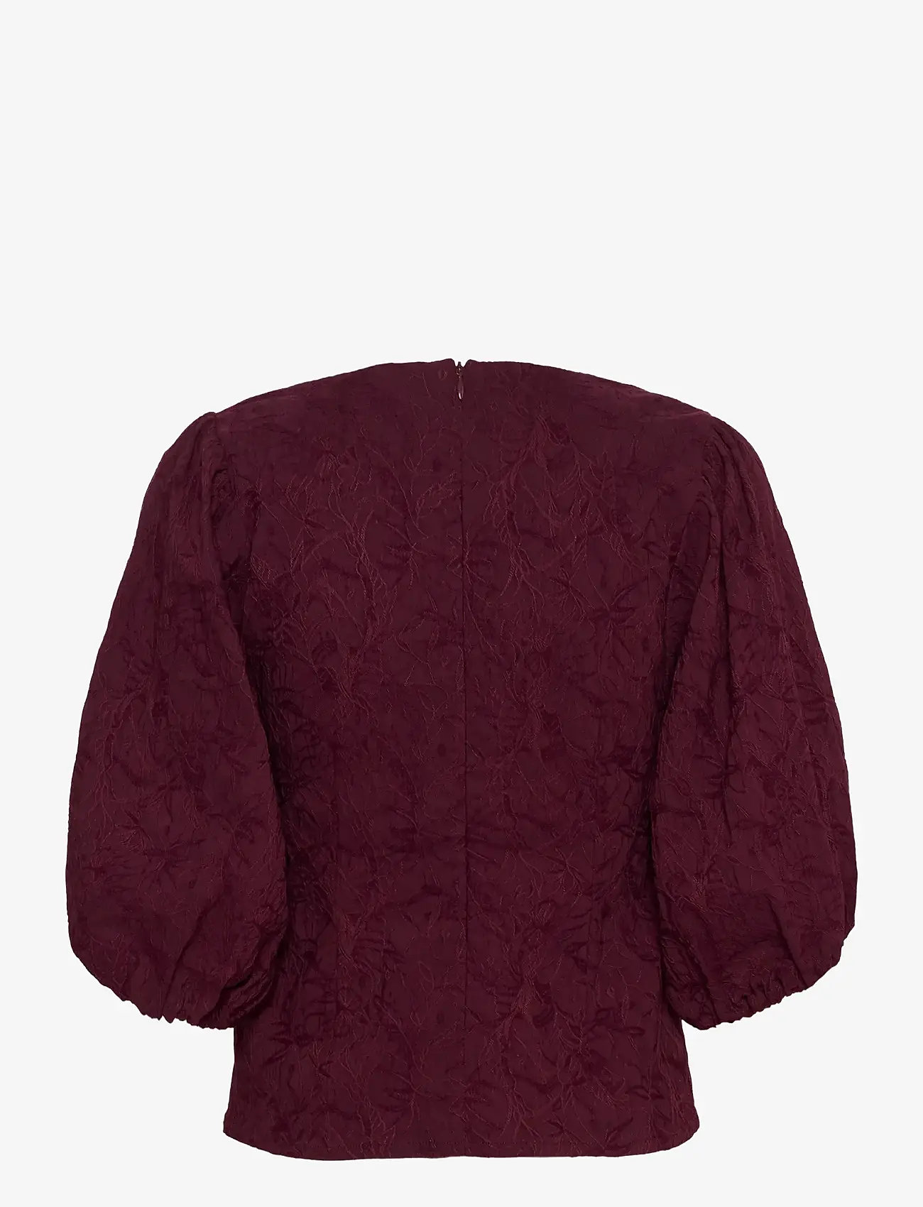 Soaked - SLMaybel Blouse 3/4 - winetasting - 2