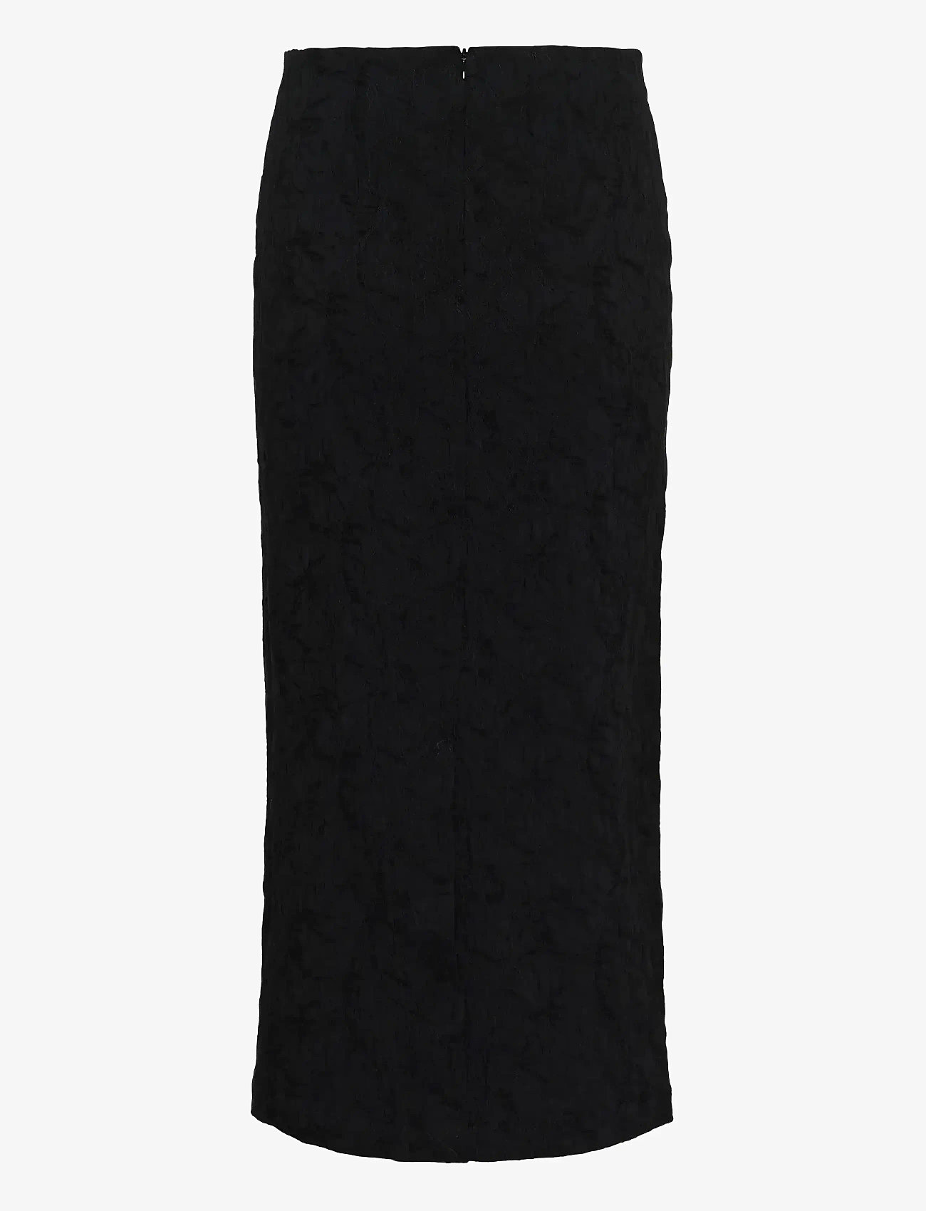 Soaked in Luxury - SLMaybel Xala Pencil Skirt - midi nederdele - black - 2