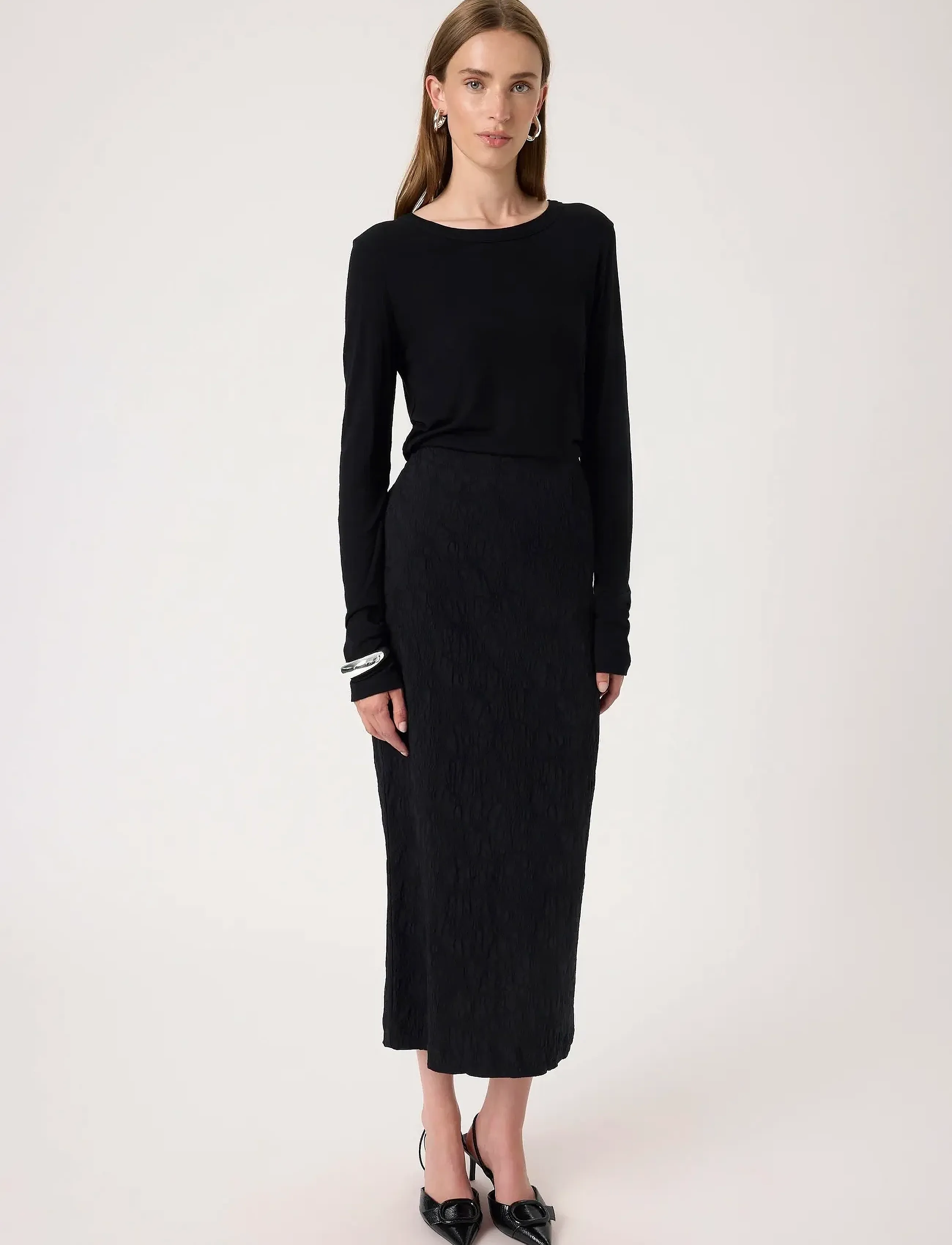 Soaked - SLMaybel Xala Pencil Skirt - black - 3
