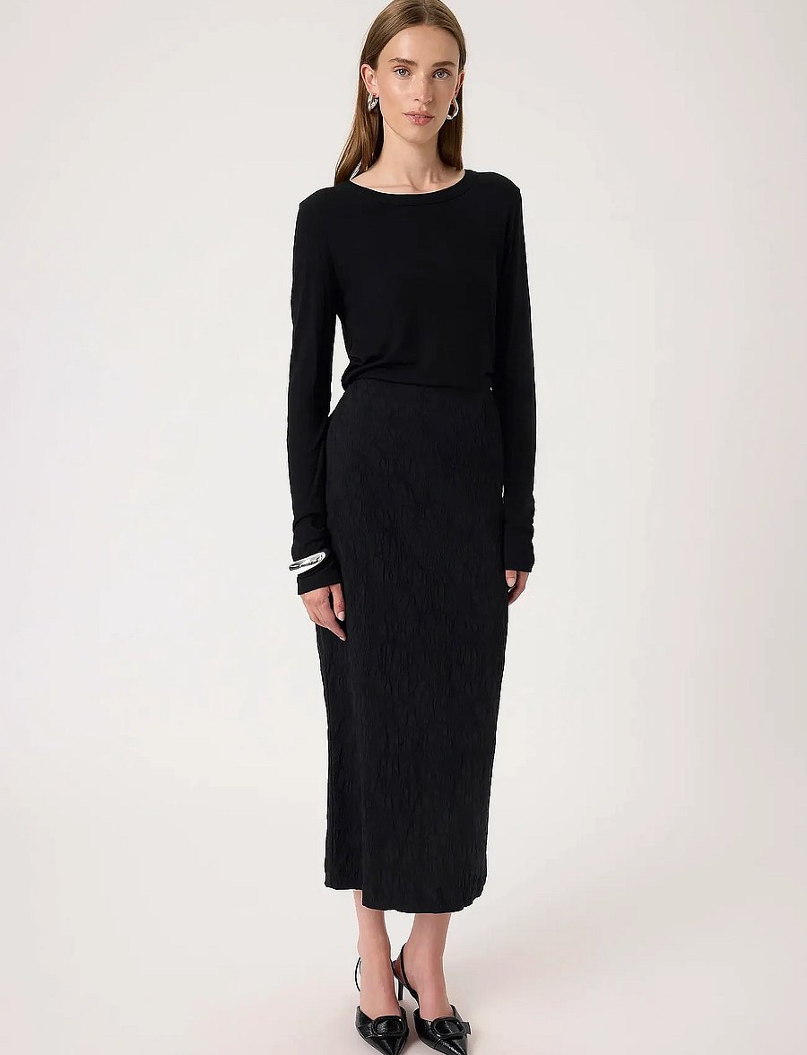 Soaked - SLMaybel Xala Pencil Skirt - black - 3