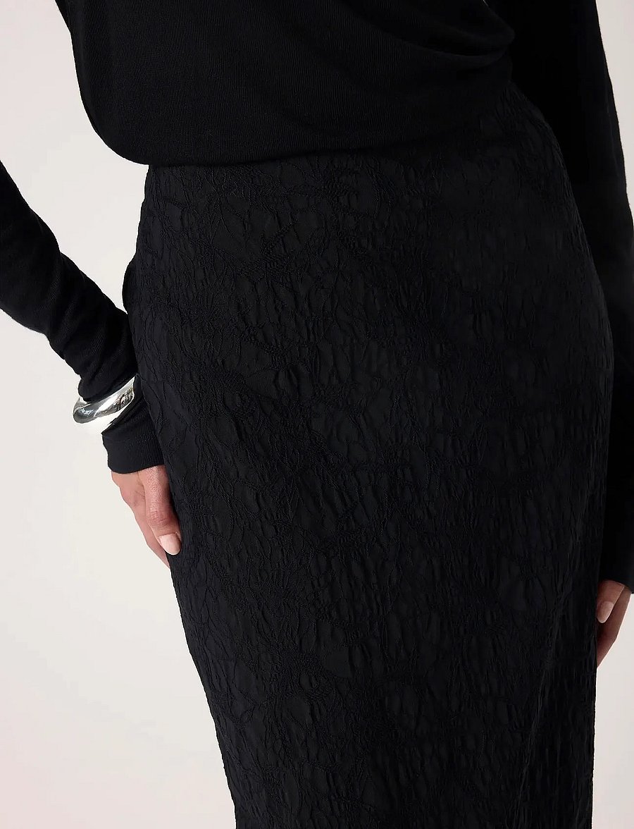 Soaked - SLMaybel Xala Pencil Skirt - black - 5