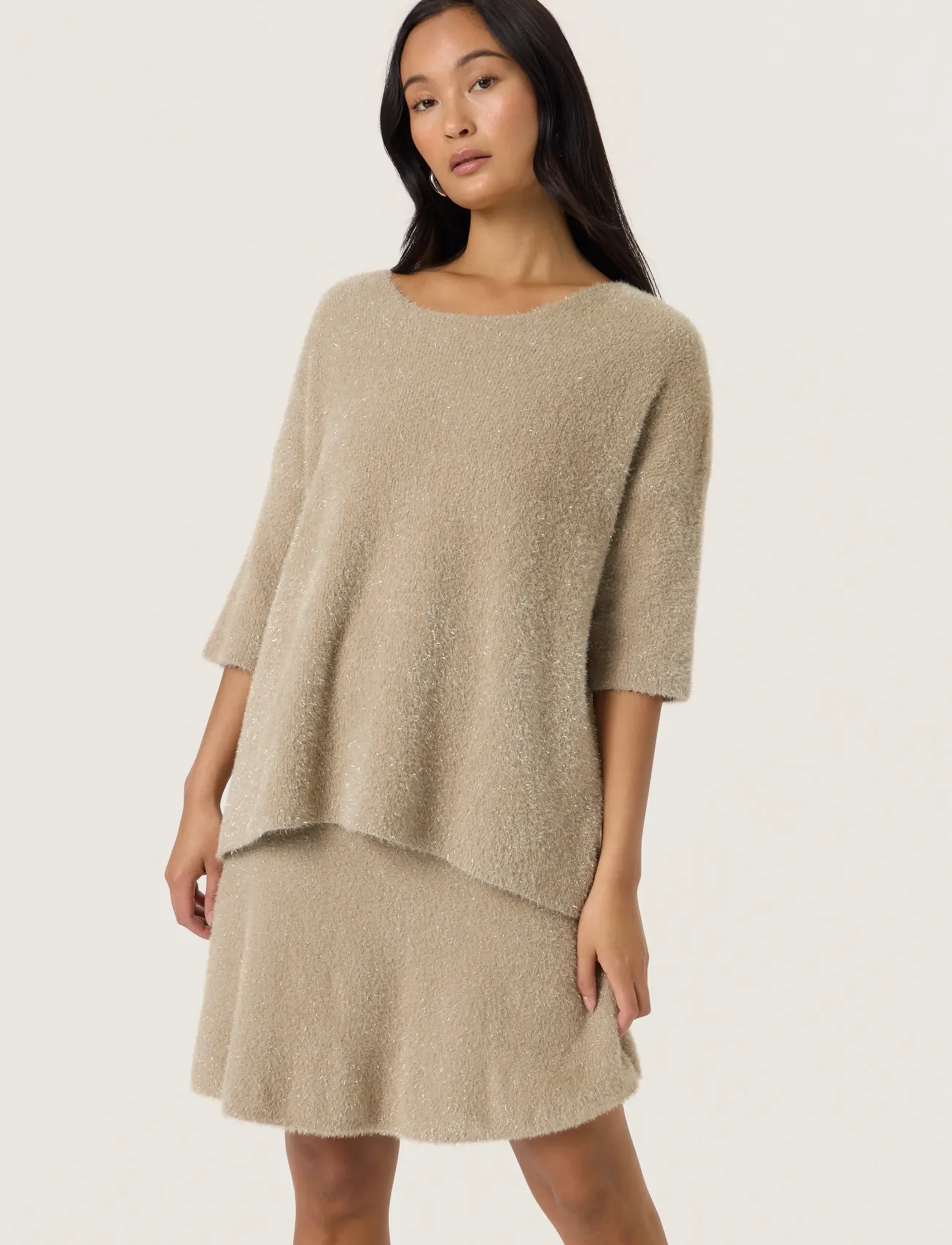 Soaked Slodalys Tuesday Jumper, L, Knitwear, Beige - Jumpers, Frauen