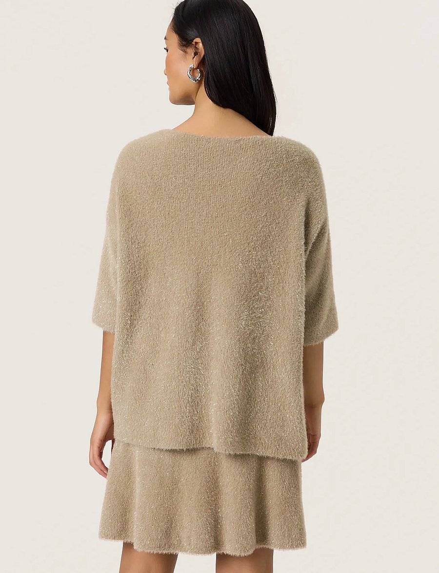 Soaked - SLOdalys Tuesday Jumper - striktrøjer - dune - 4