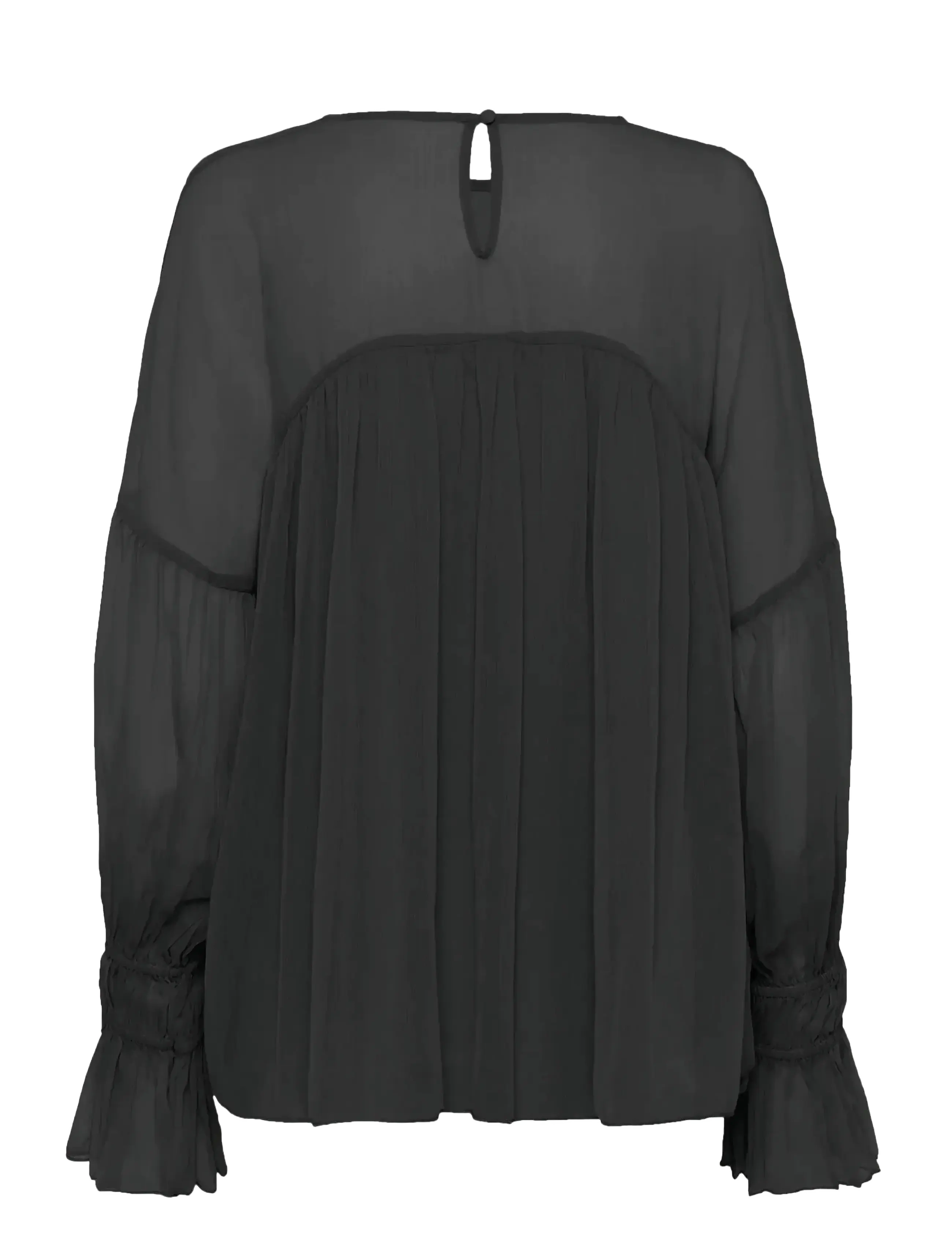 Soaked - SLHarietta Blouse LS - blouses à manches longues - black - 2