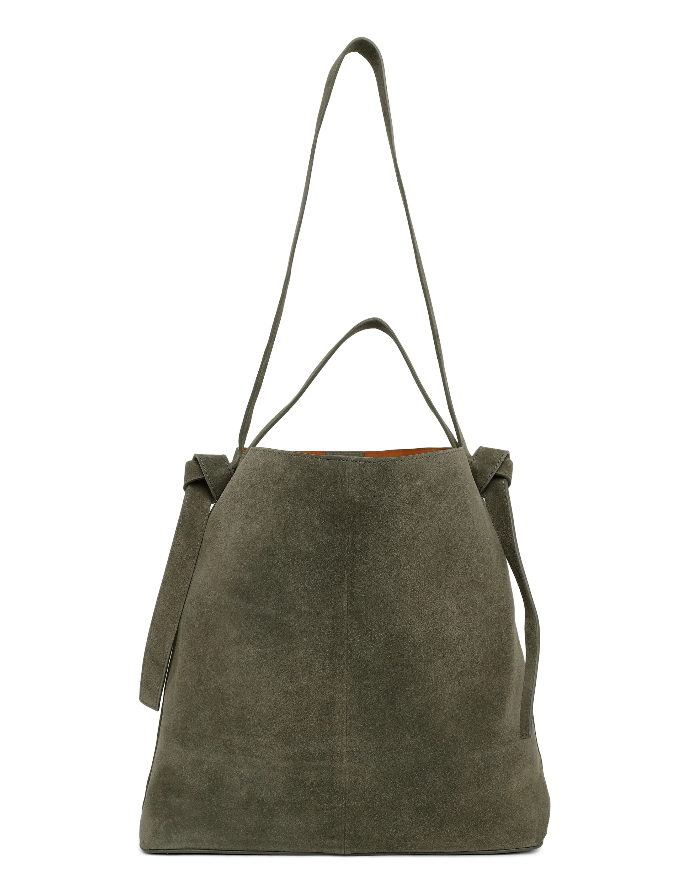 Soaked Slcalilje Suede Bag, One Size, Bags, Khakigrün - Small Shoulder Bags-crossbody Frauen
