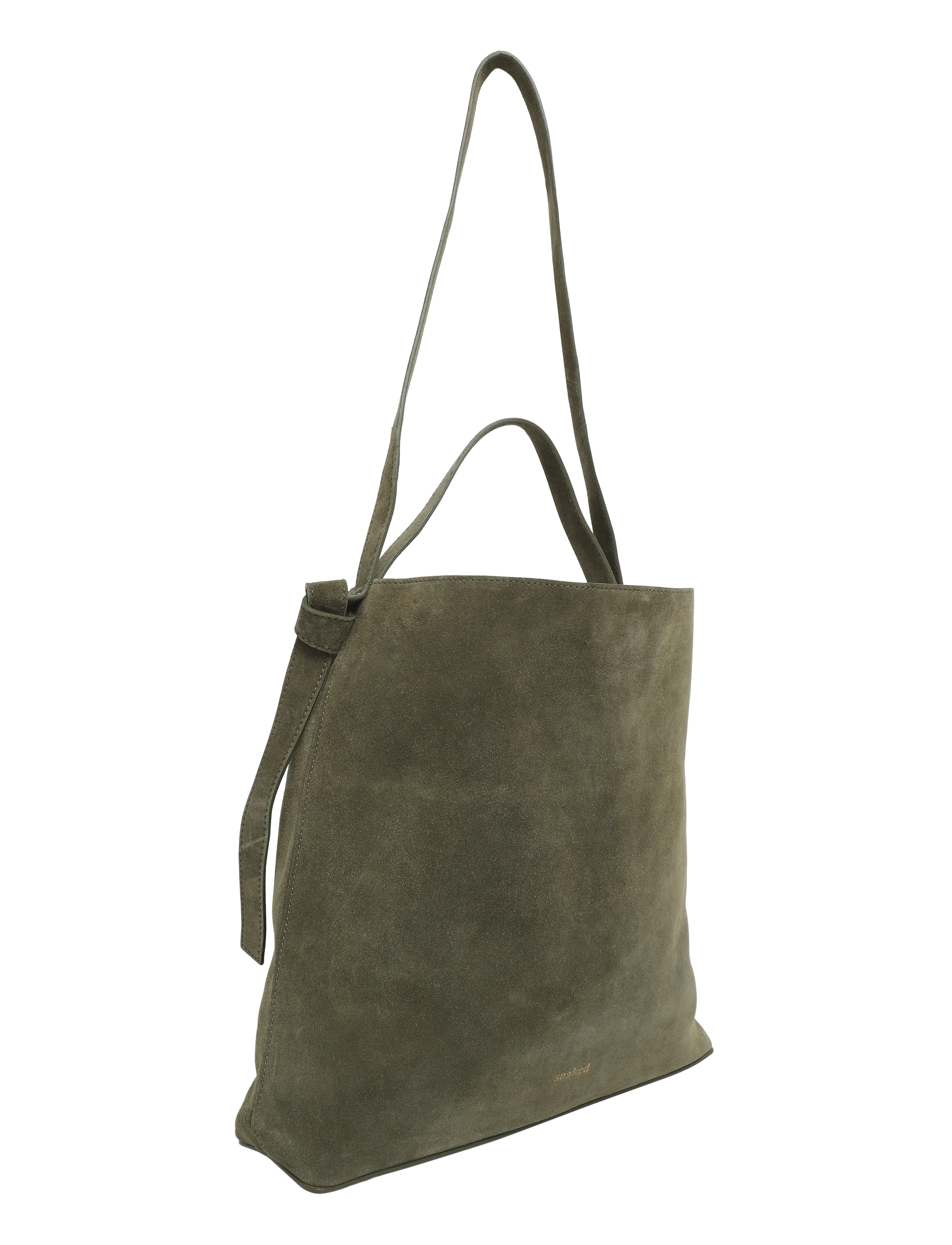 Soaked - SLCalilje Suede Bag - hverdags stil - beech - 2