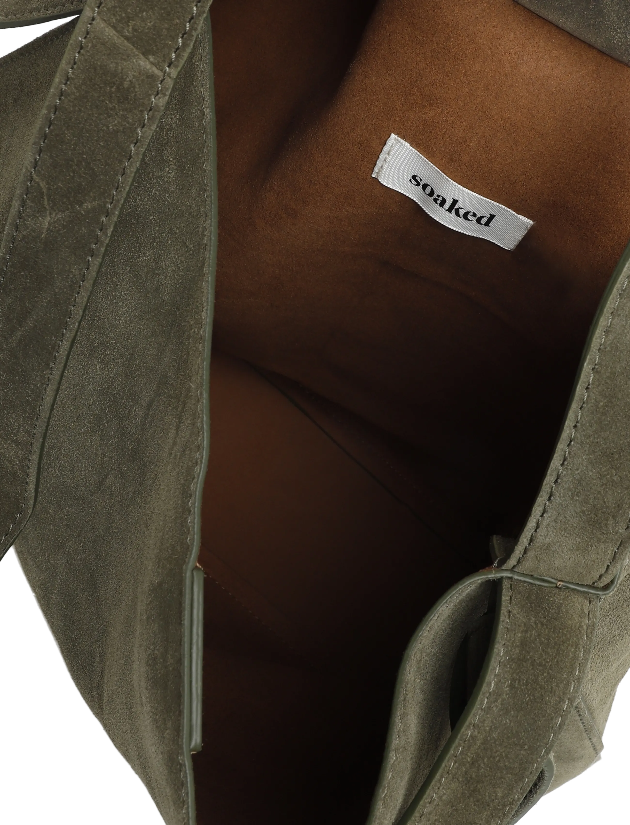 Soaked - SLCalilje Suede Bag - hverdags stil - beech - 3