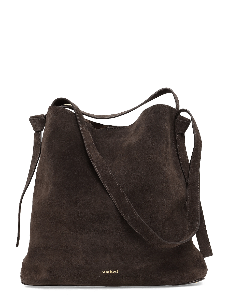 Soaked - SLCalilje Suede Bag - alltags-style - coffee bean - 0