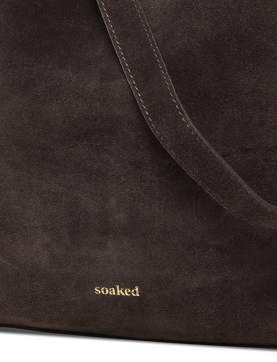 Soaked - SLCalilje Suede Bag - alltags-style - coffee bean - 2