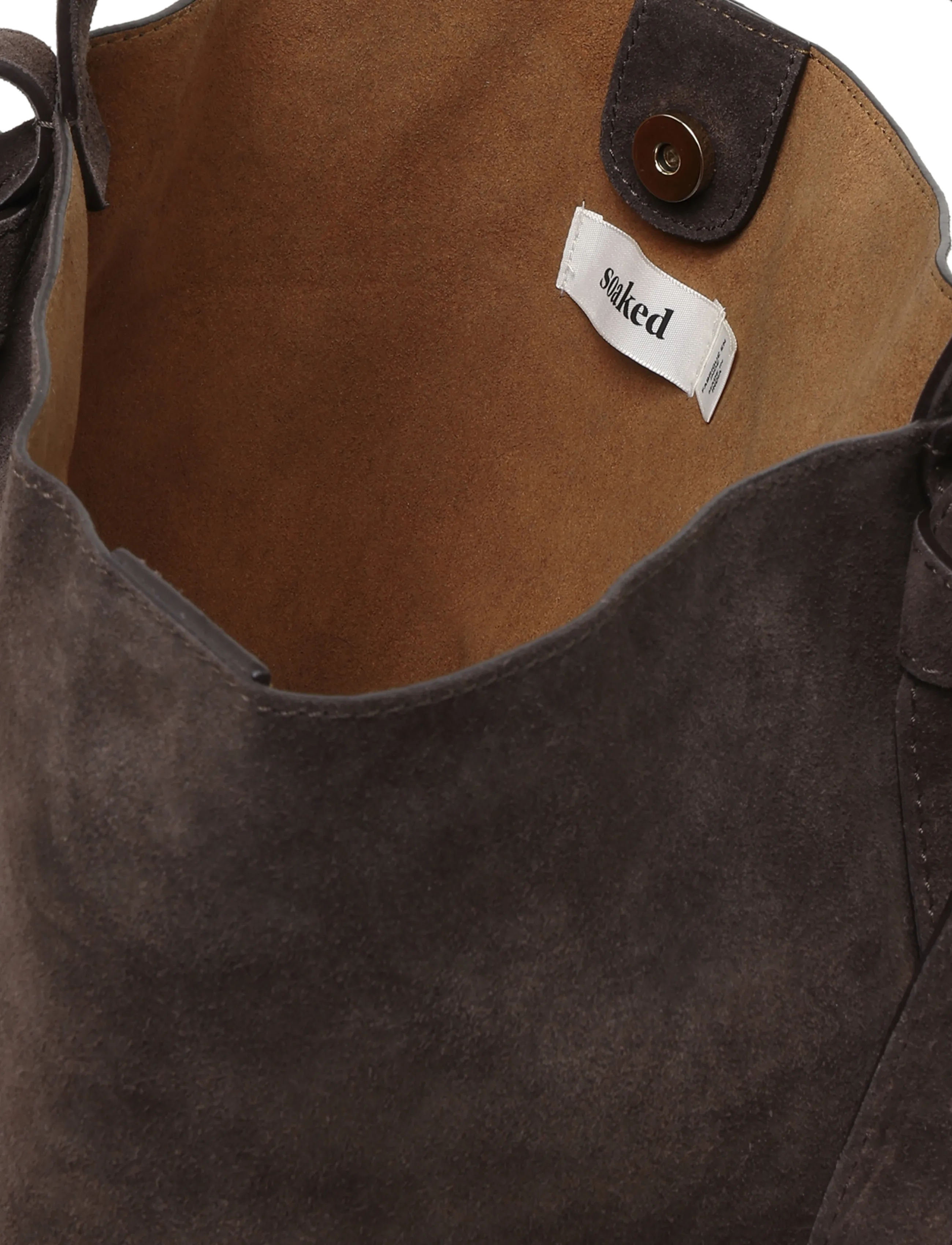 Soaked - SLCalilje Suede Bag - alltags-style - coffee bean - 3