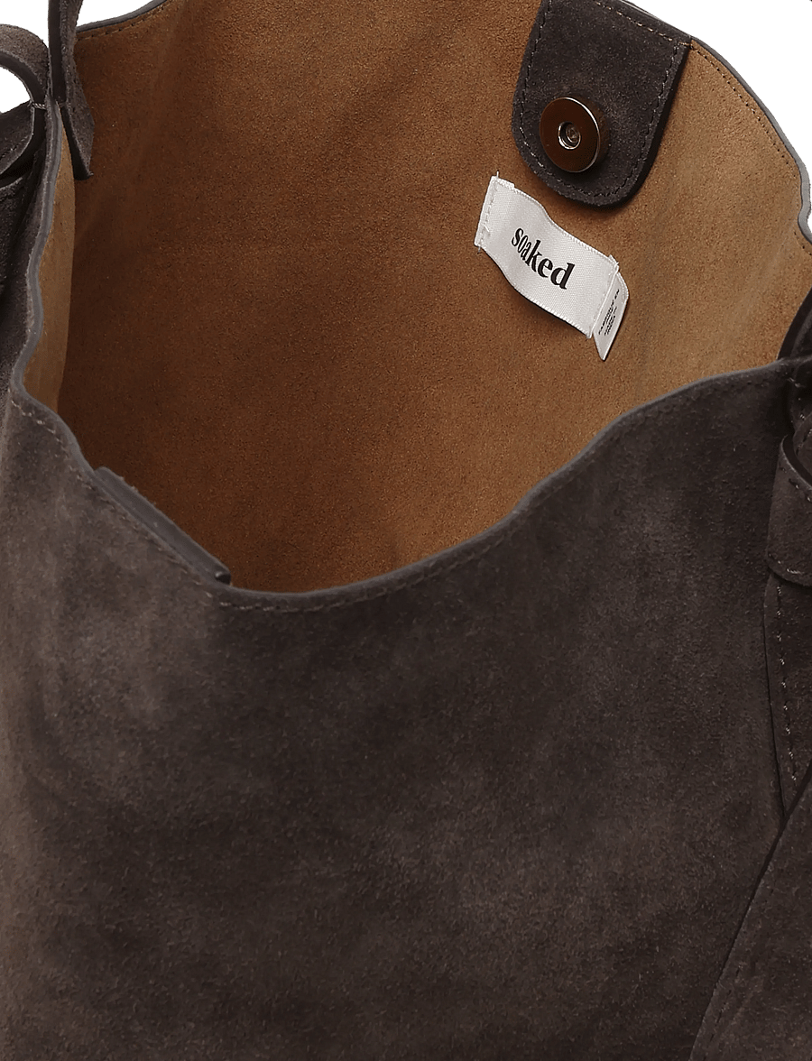 Soaked - SLCalilje Suede Bag - alltags-style - coffee bean - 3