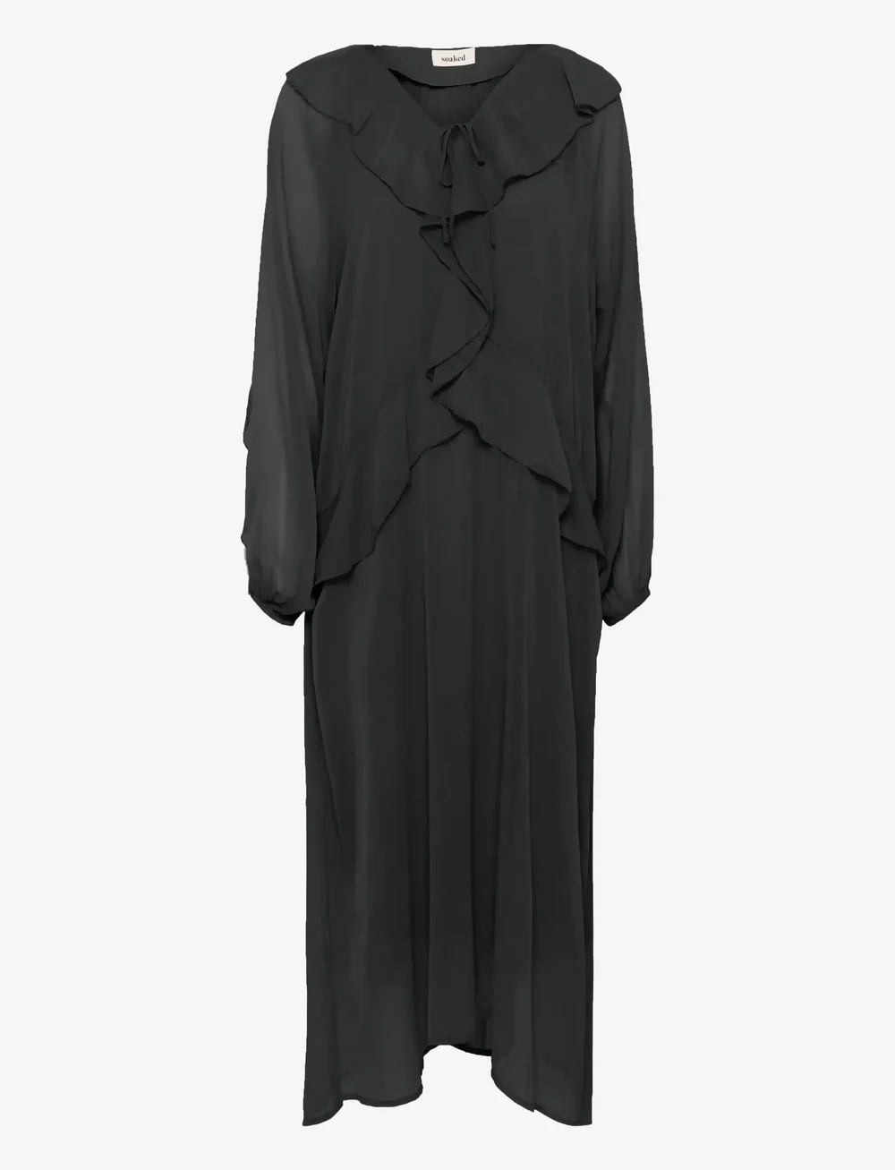 Soaked in Luxury - SLHarietta Maxi Dress - aftenkjoler - black - 1