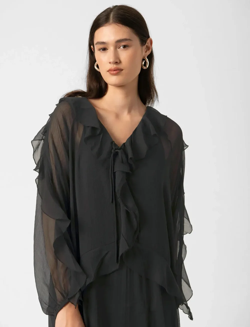 Soaked in Luxury - SLHarietta Maxi Dress - aftenkjoler - black - 0