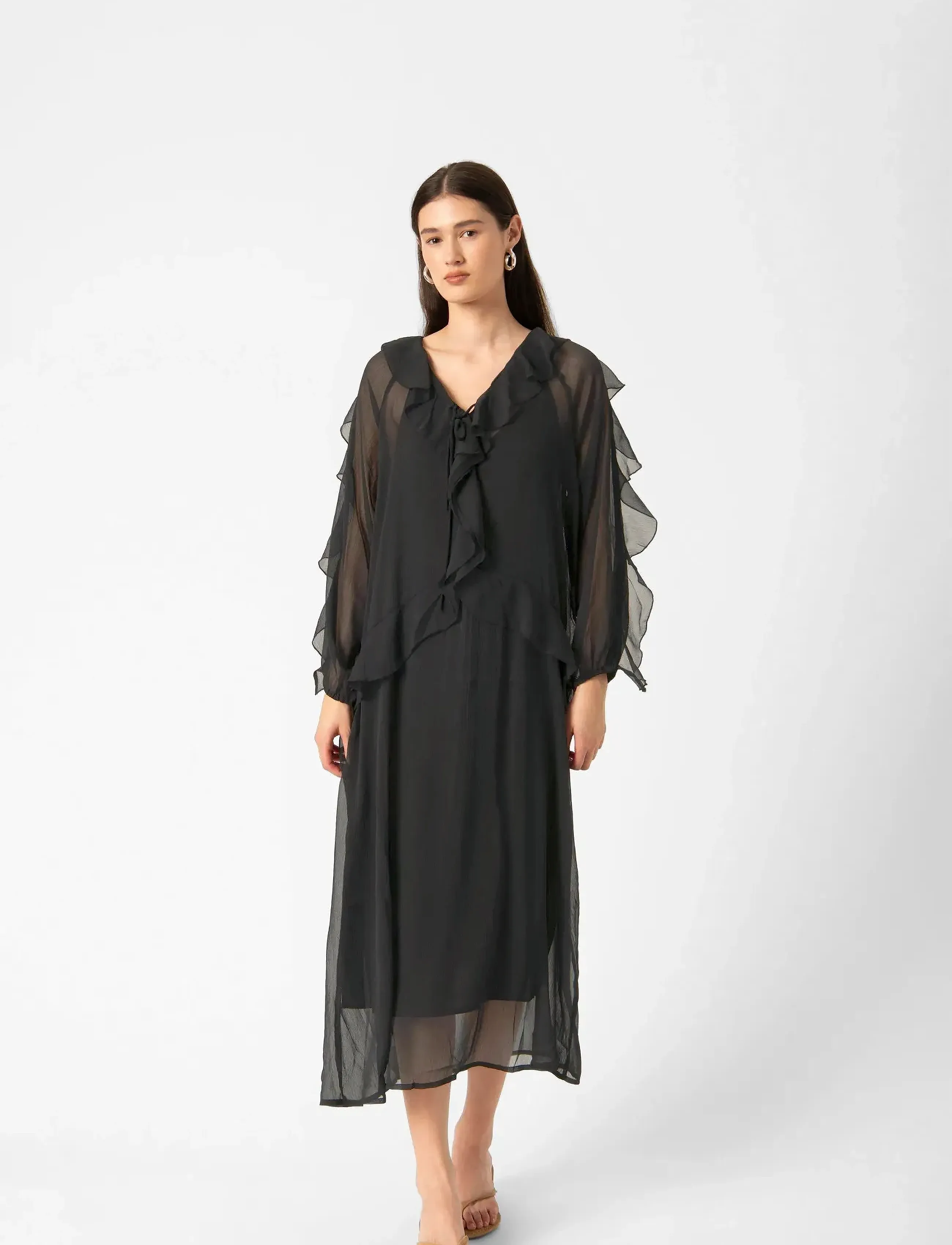 Soaked - SLHarietta Maxi Dress - black - 4