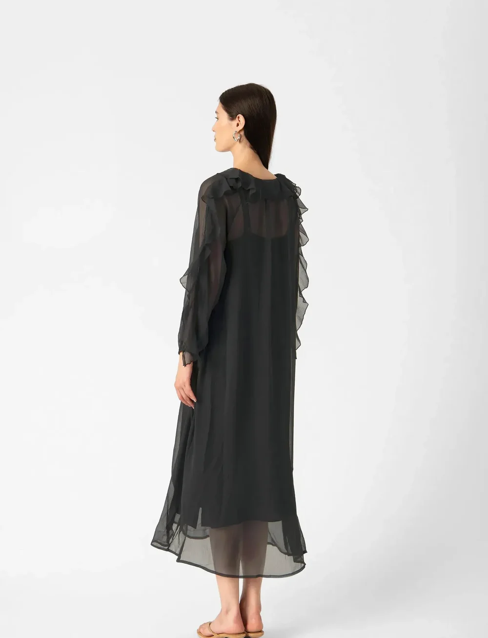 Soaked in Luxury - SLHarietta Maxi Dress - aftenkjoler - black - 5