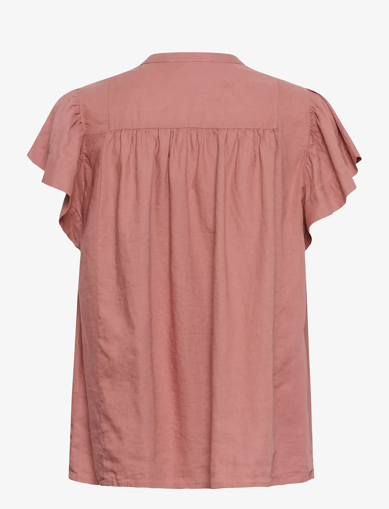 Soaked - SLAria Blouse - lühikeste varrukatega pluusid - ash rose - 2