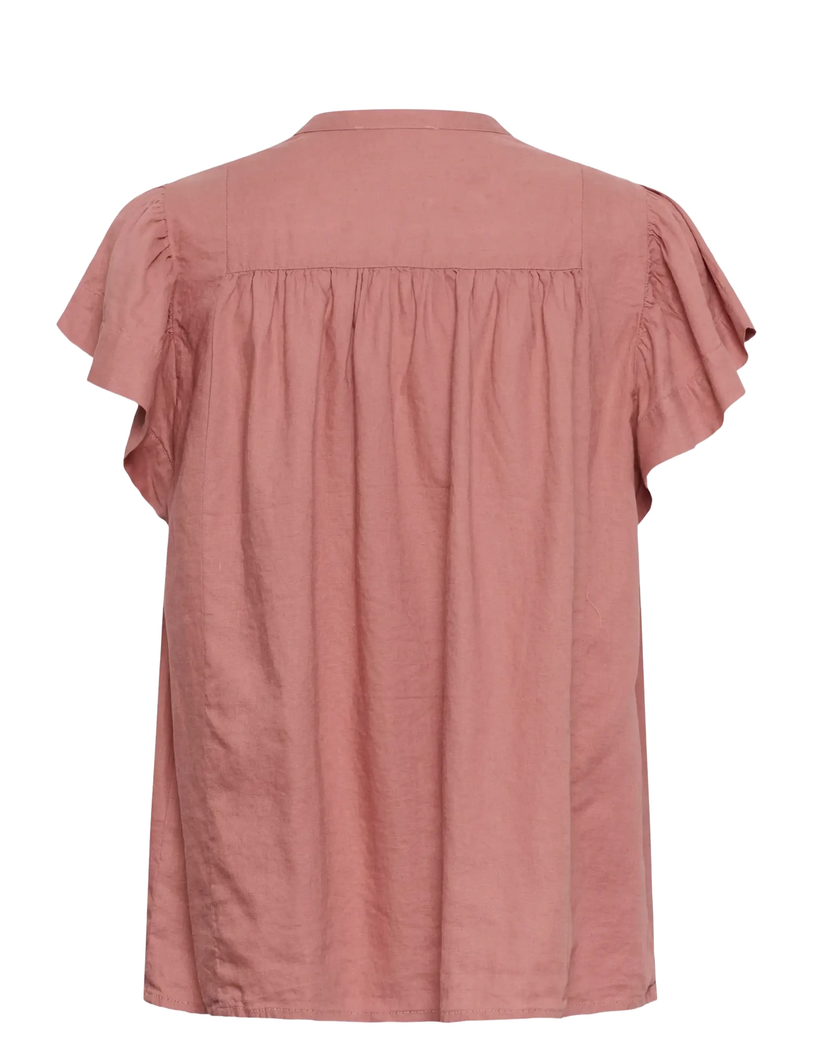 Soaked - SLAria Blouse - short-sleeved blouses - ash rose - 2