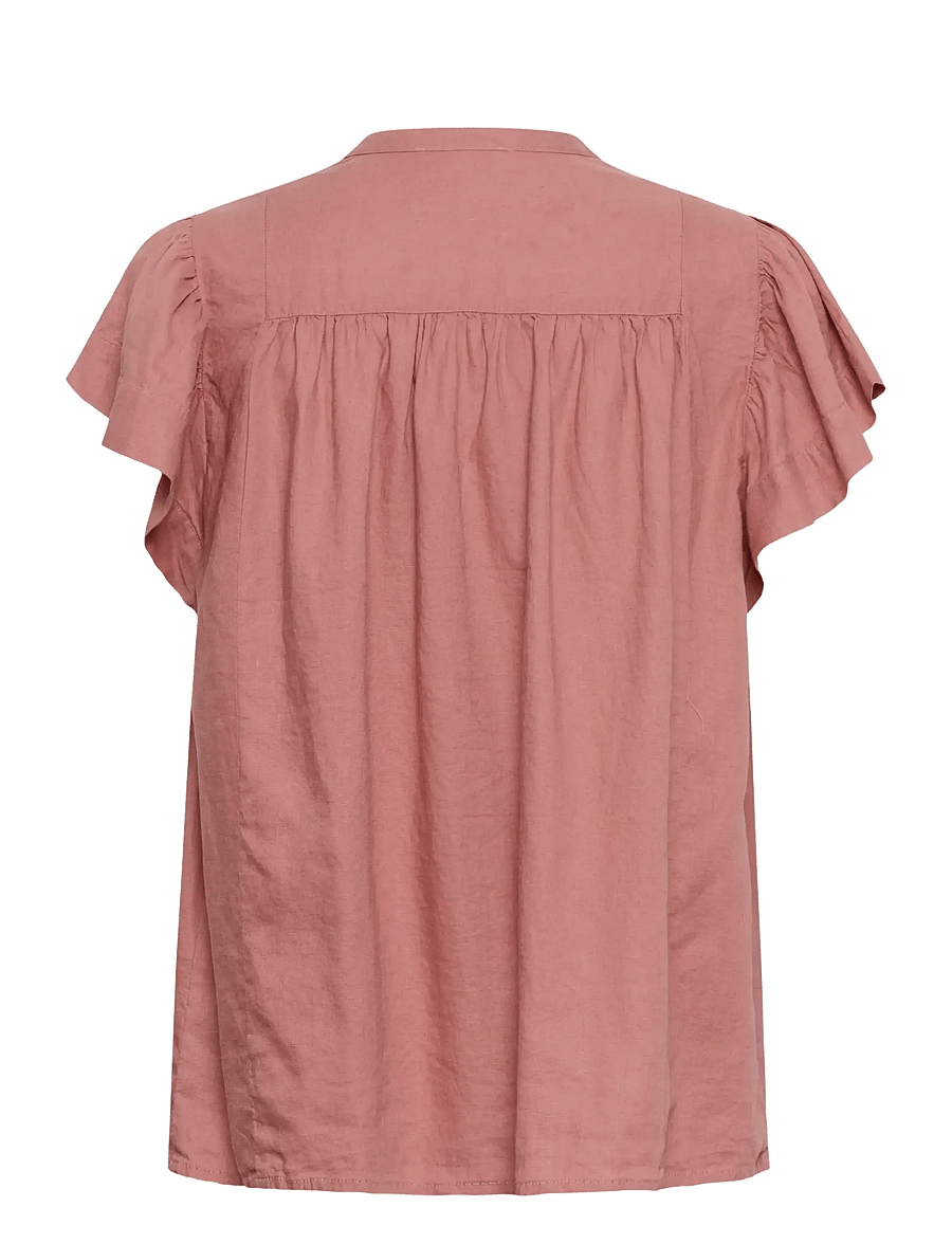 Soaked - SLAria Blouse - kurzärmelige blusen - ash rose - 2