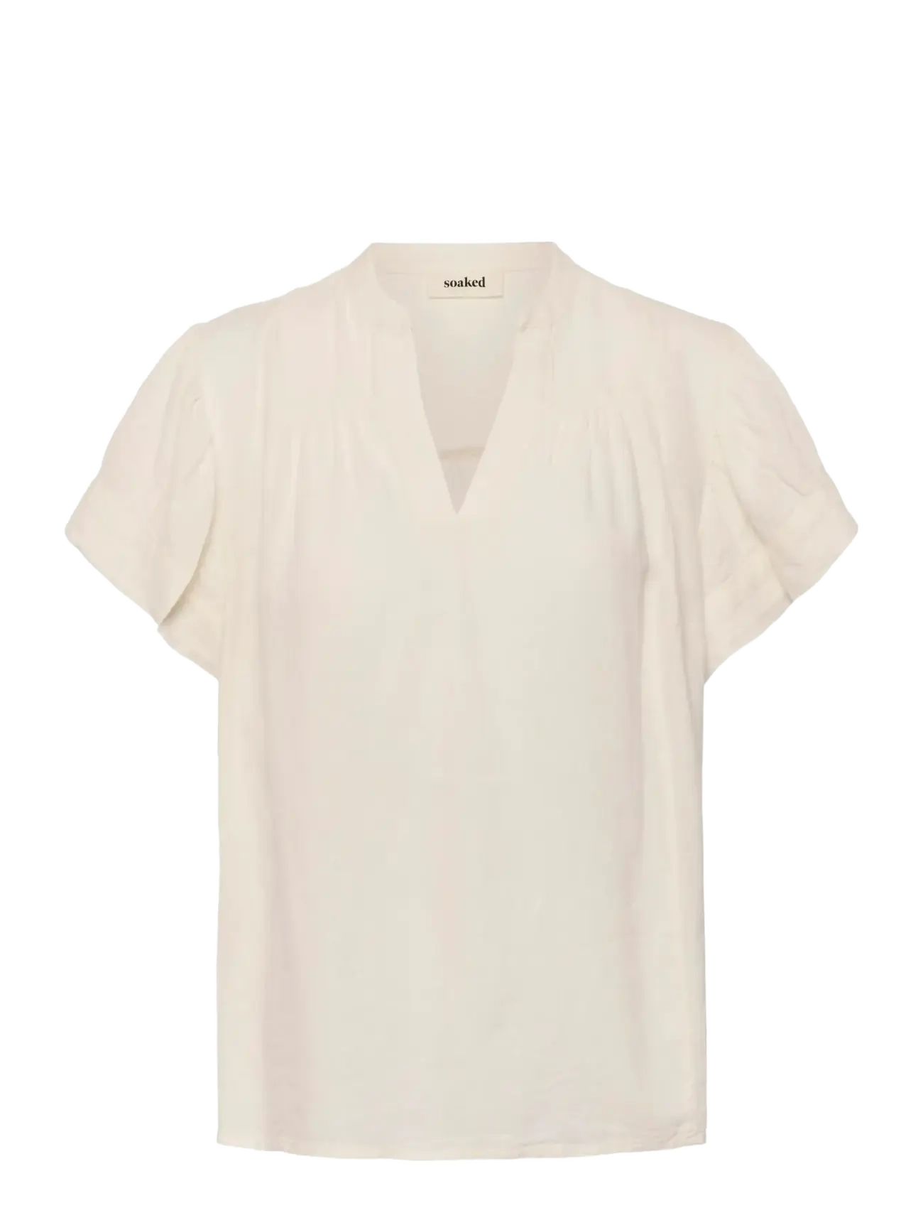 Soaked SLAria Blouse - Bluser - BROKEN WHITE / cream