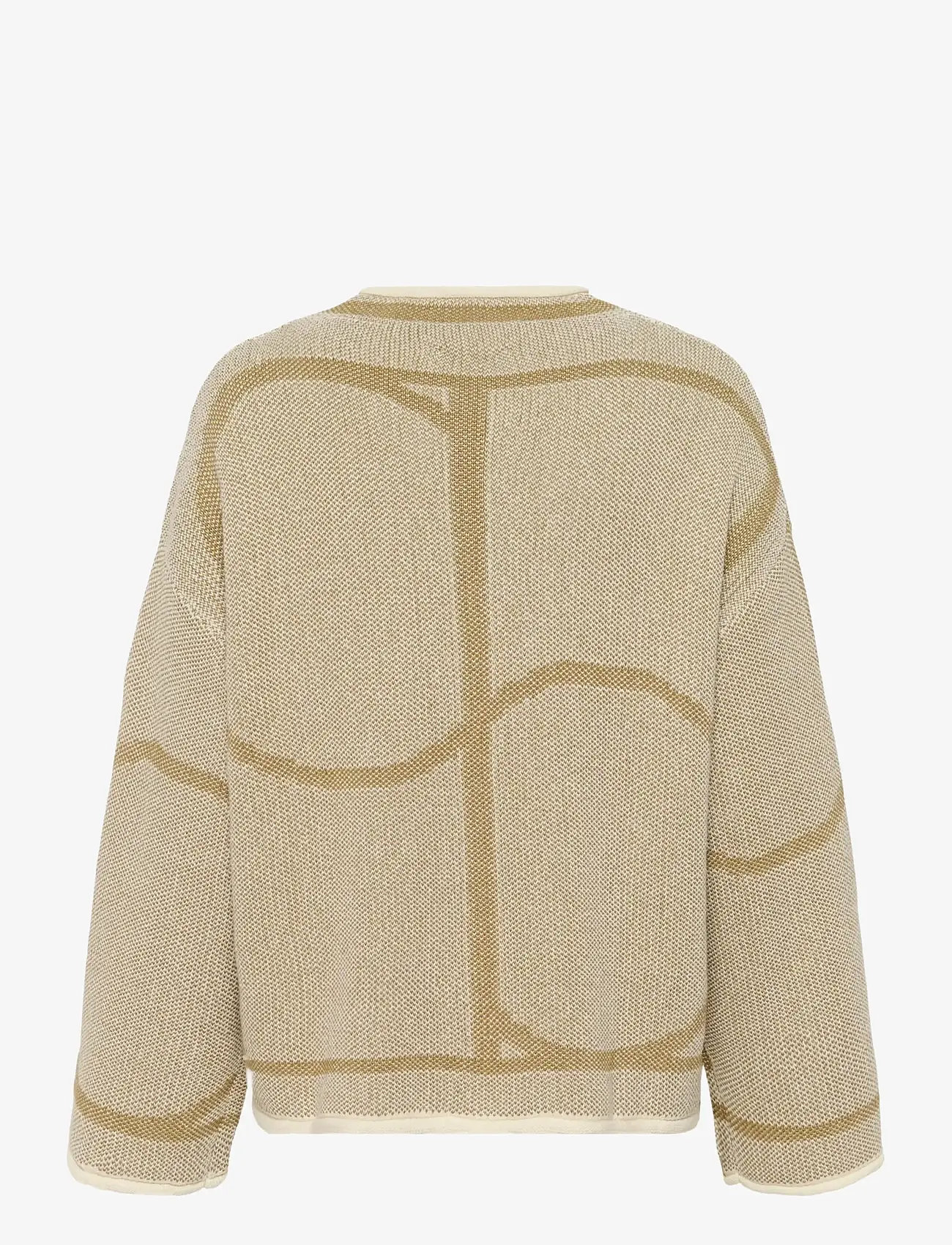 Soaked in Luxury - SLRava Mono Pullover - stickade tröjor - dull gold - 2