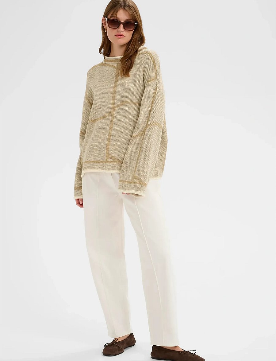 Soaked - SLRava Mono Pullover - pullover - dull gold - 3
