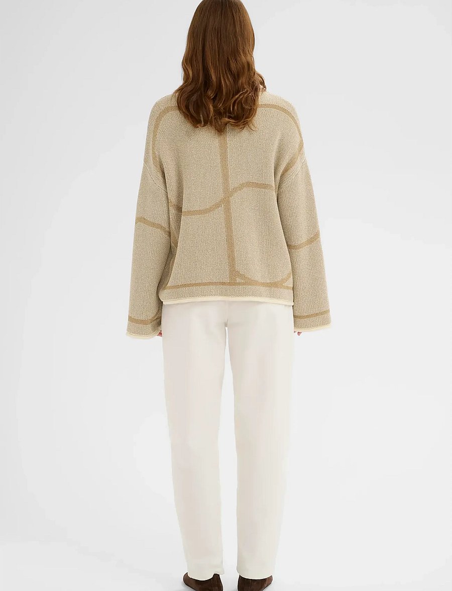 Soaked - SLRava Mono Pullover - pullover - dull gold - 4