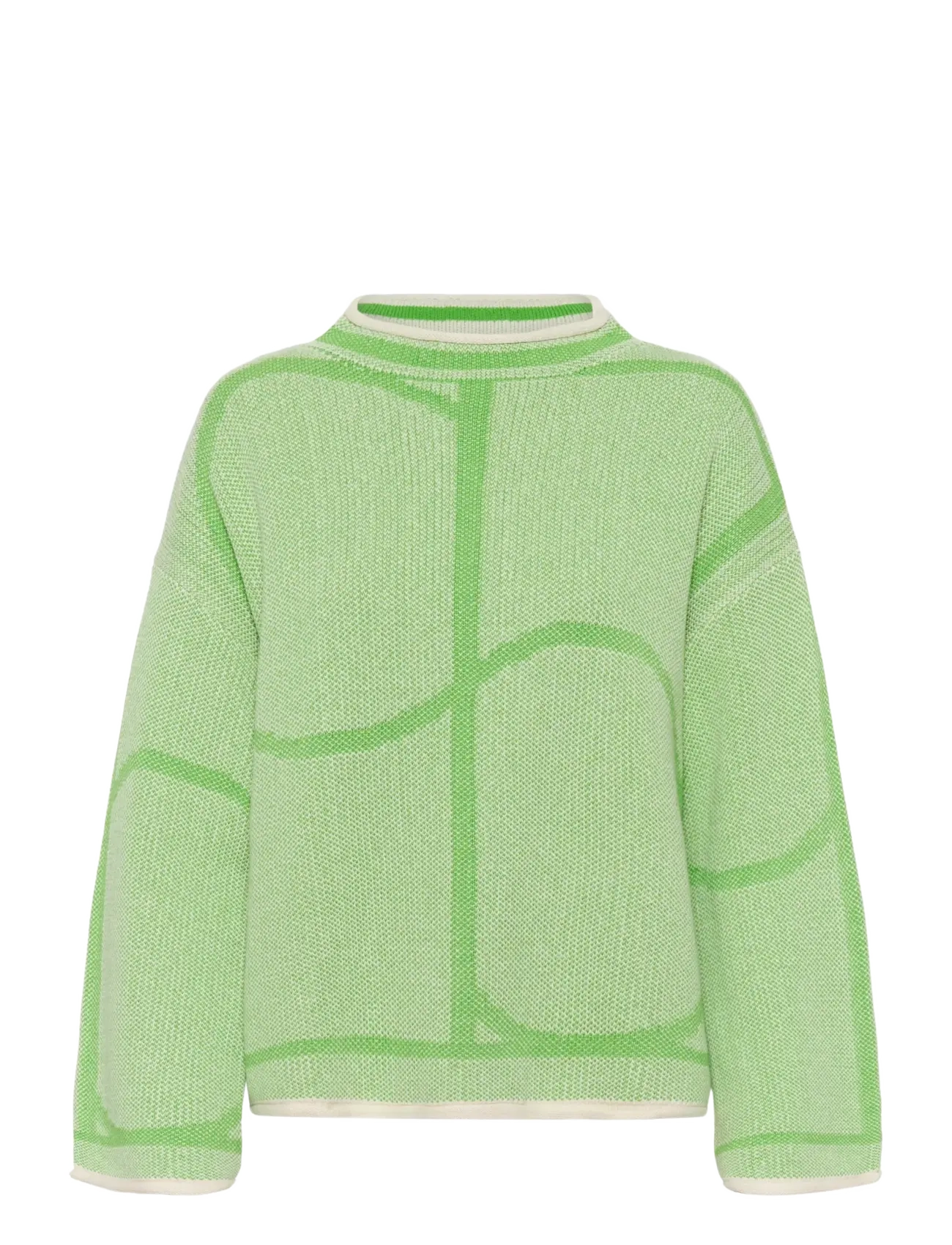 Soaked SLRava Mono Pullover - Tøj - VIBRANT GREEN / green