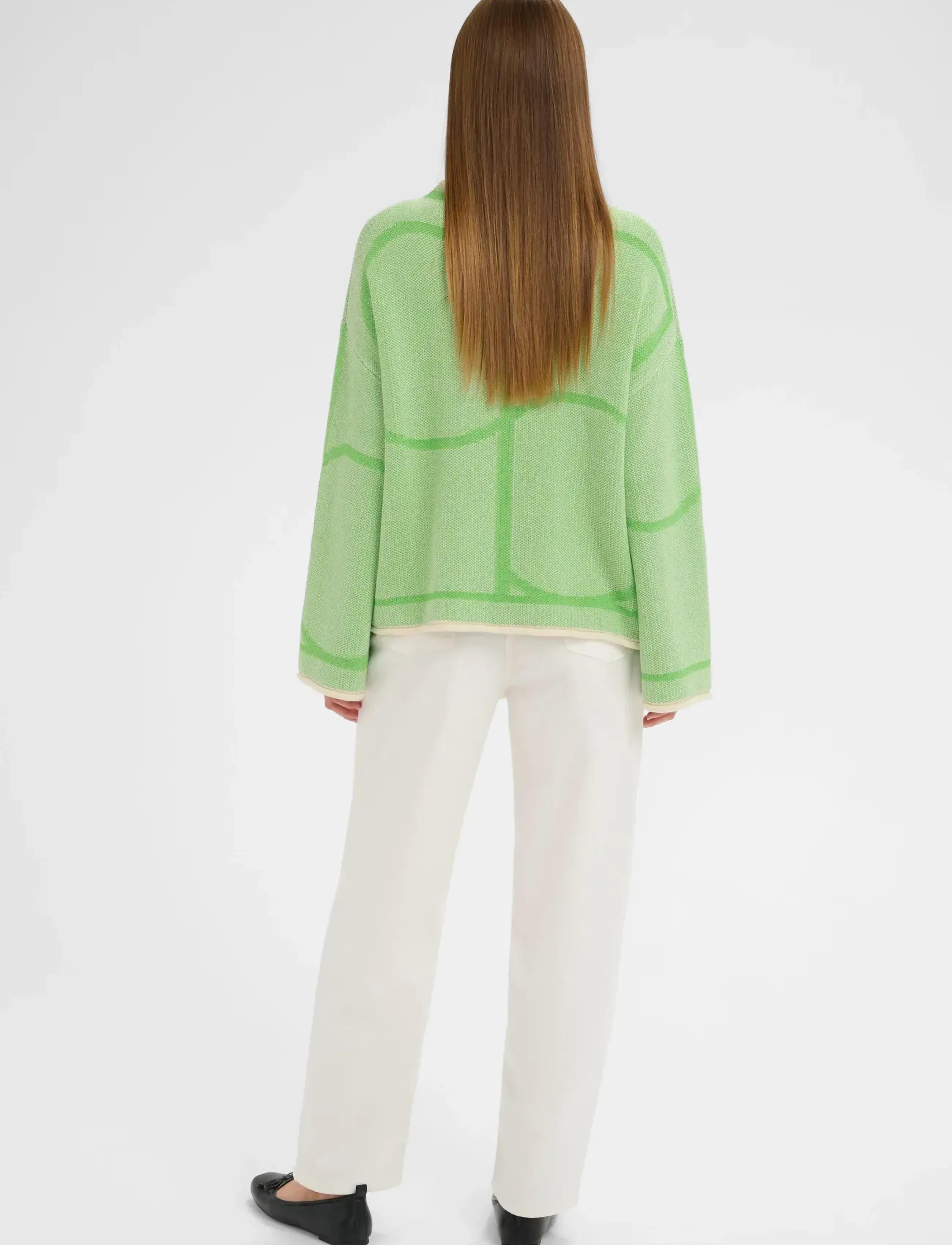 Soaked - SLRava Mono Pullover - stickade tröjor - vibrant green - 4