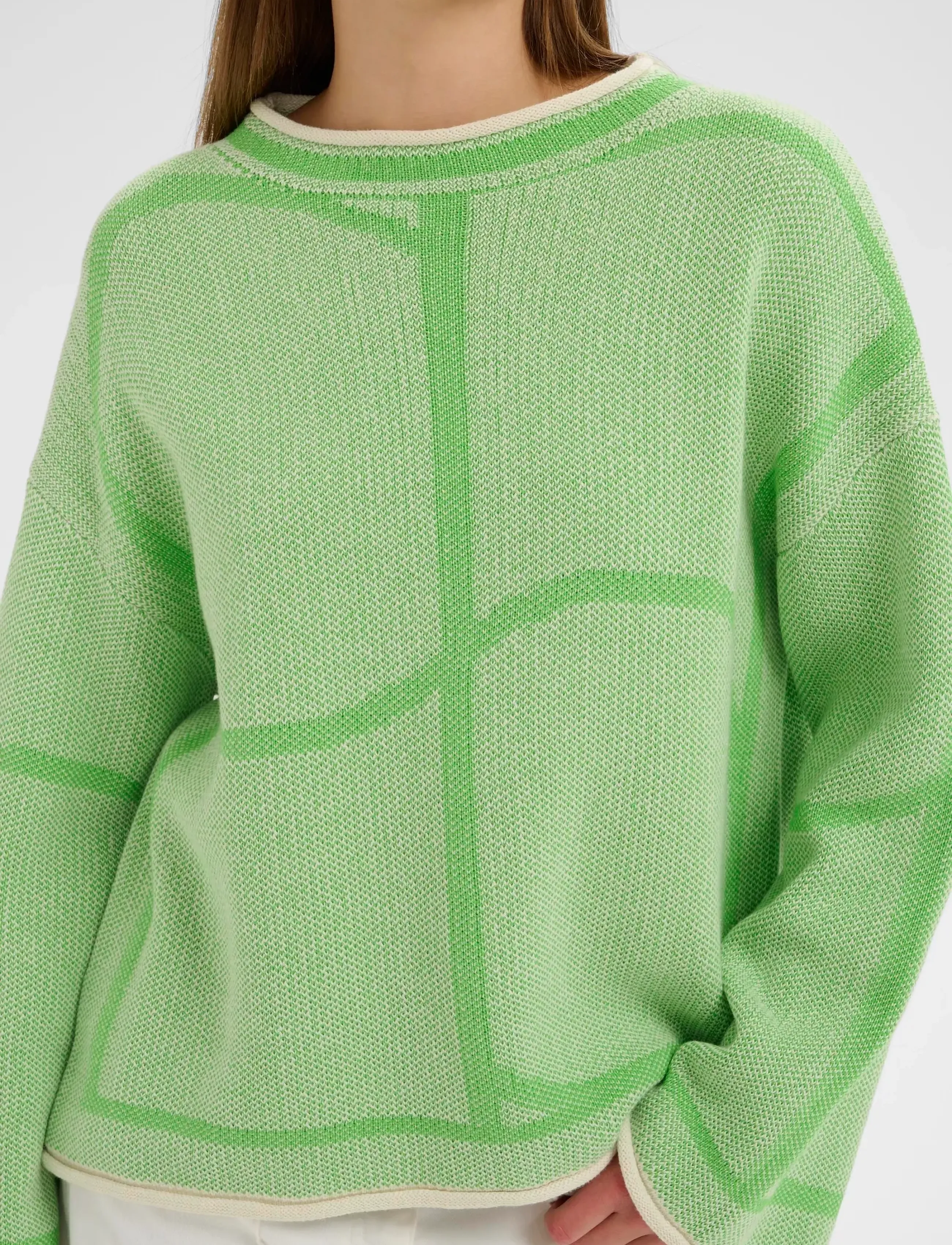 Soaked - SLRava Mono Pullover - stickade tröjor - vibrant green - 5