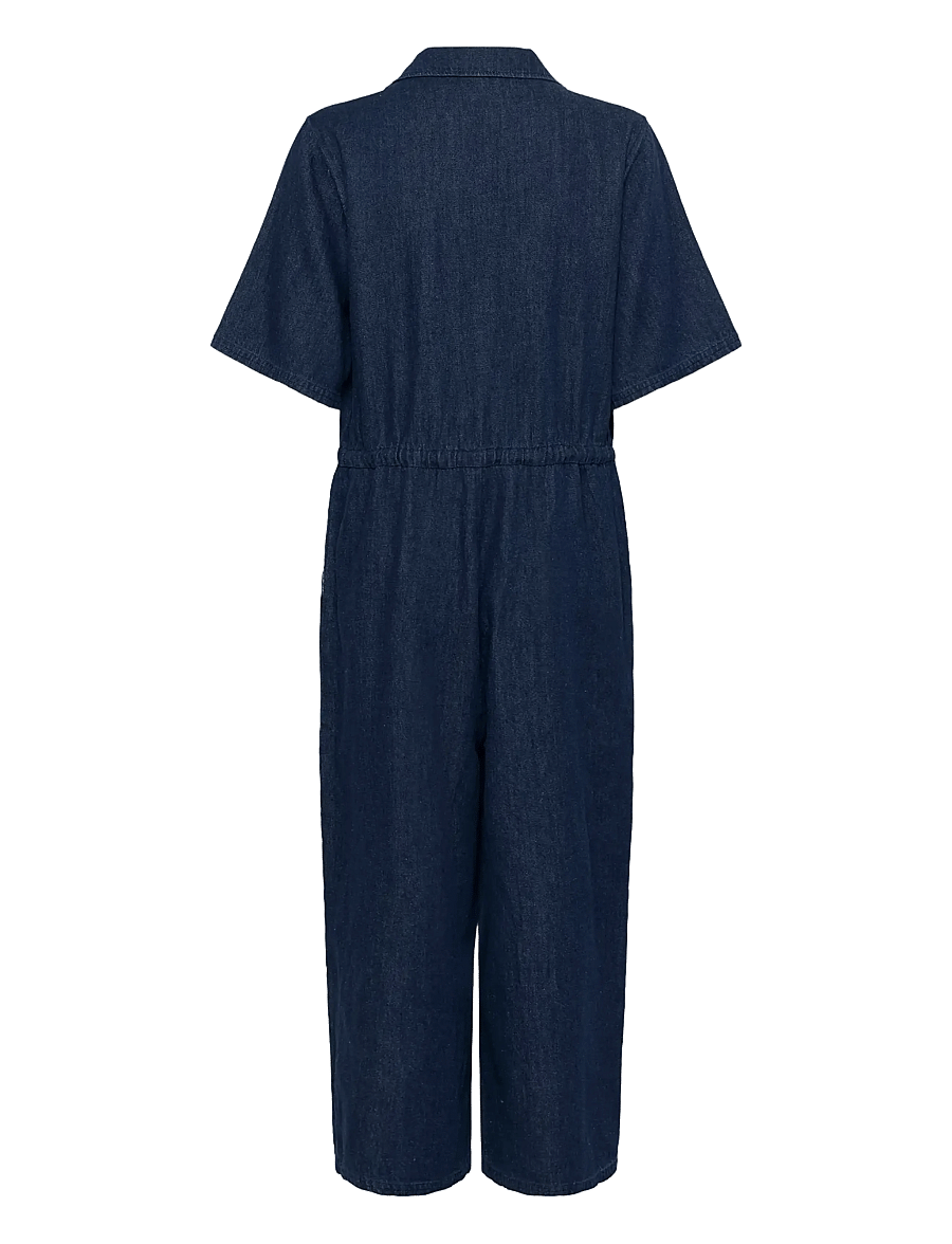 Soaked - SLChaman Zaya Jumpsuit - dark blue denim - 2