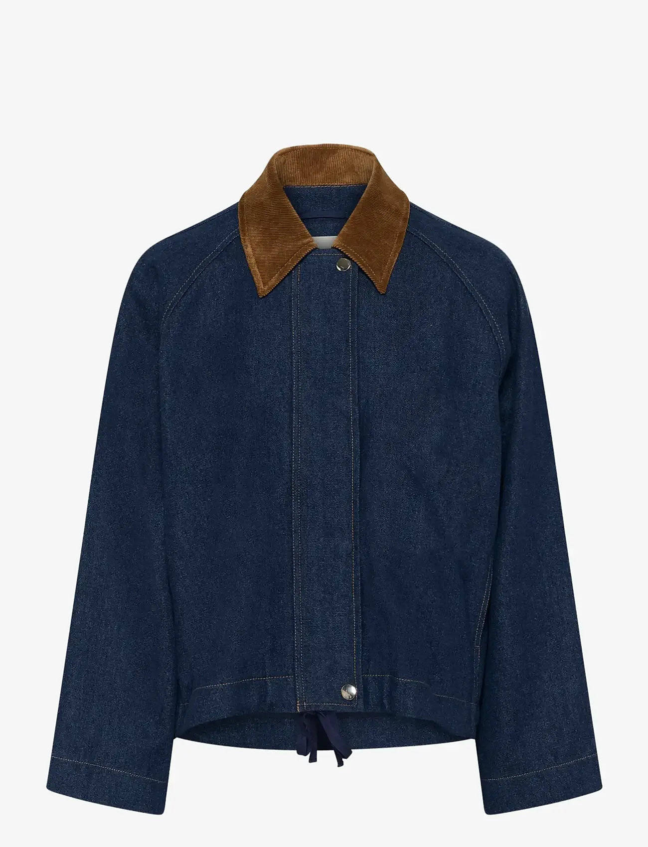 Soaked - SLJannine Jacket - forårsjakker - dark blue denim - 1